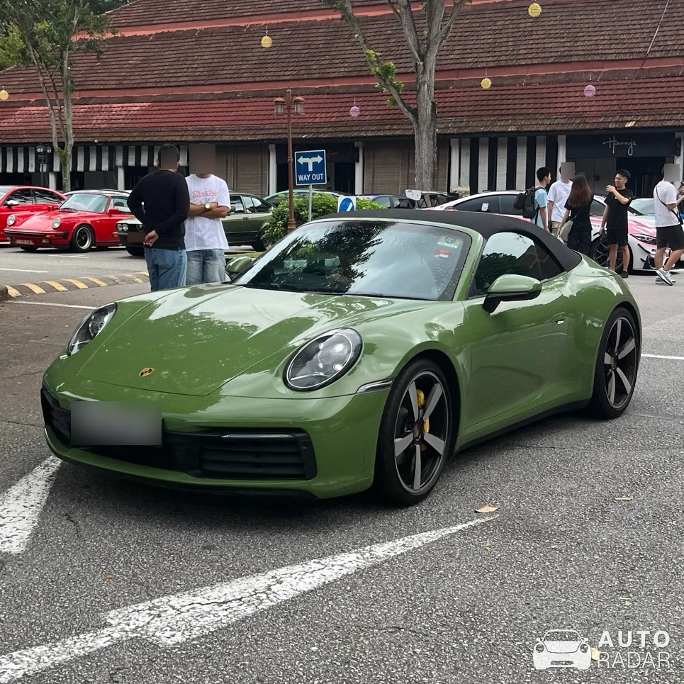 Porsche 992 Carrera S Cabriolet MkI spotted in Singapore, Singapore