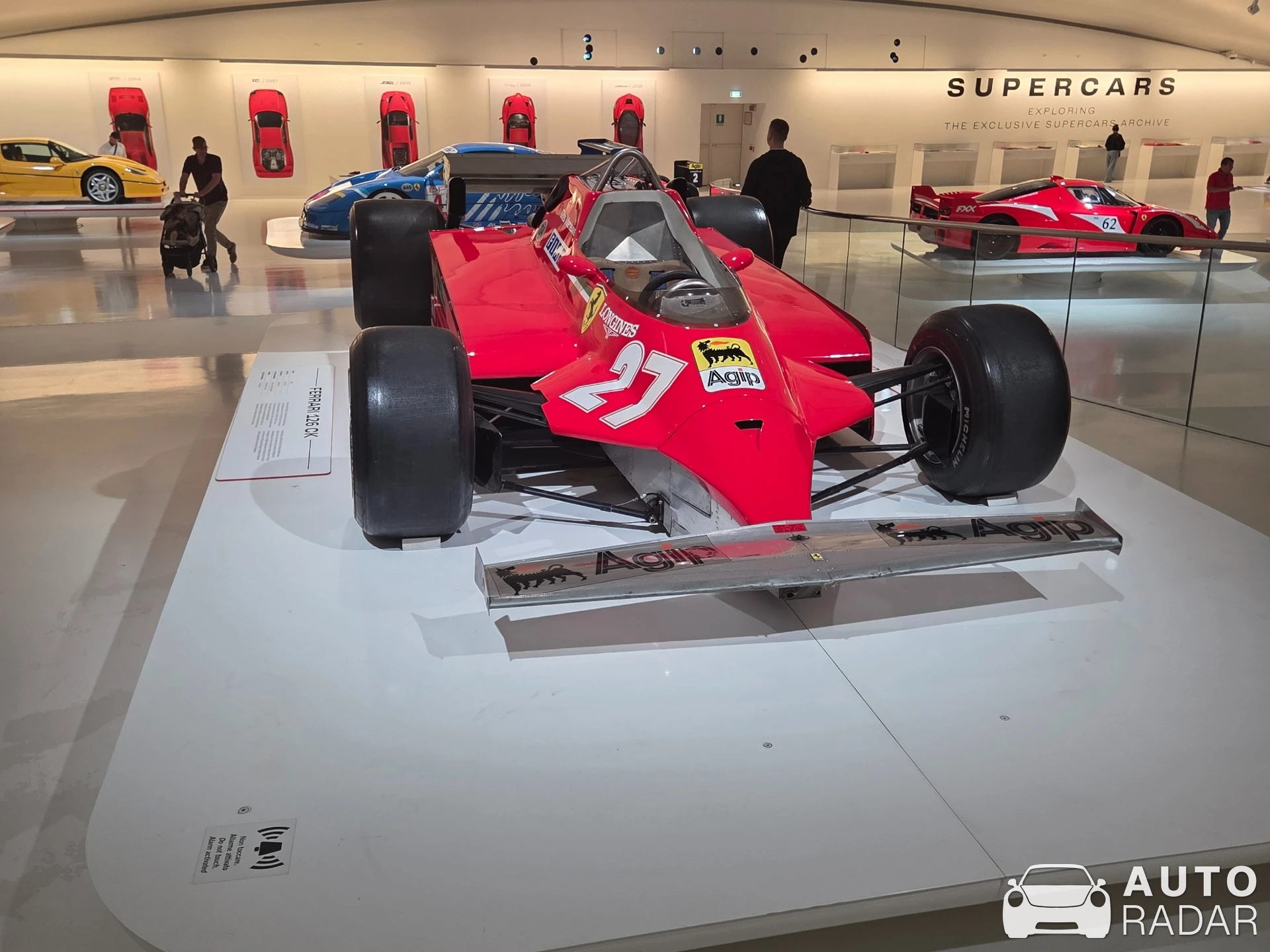 Ferrari Scuderia 126 CK spotted in Modena