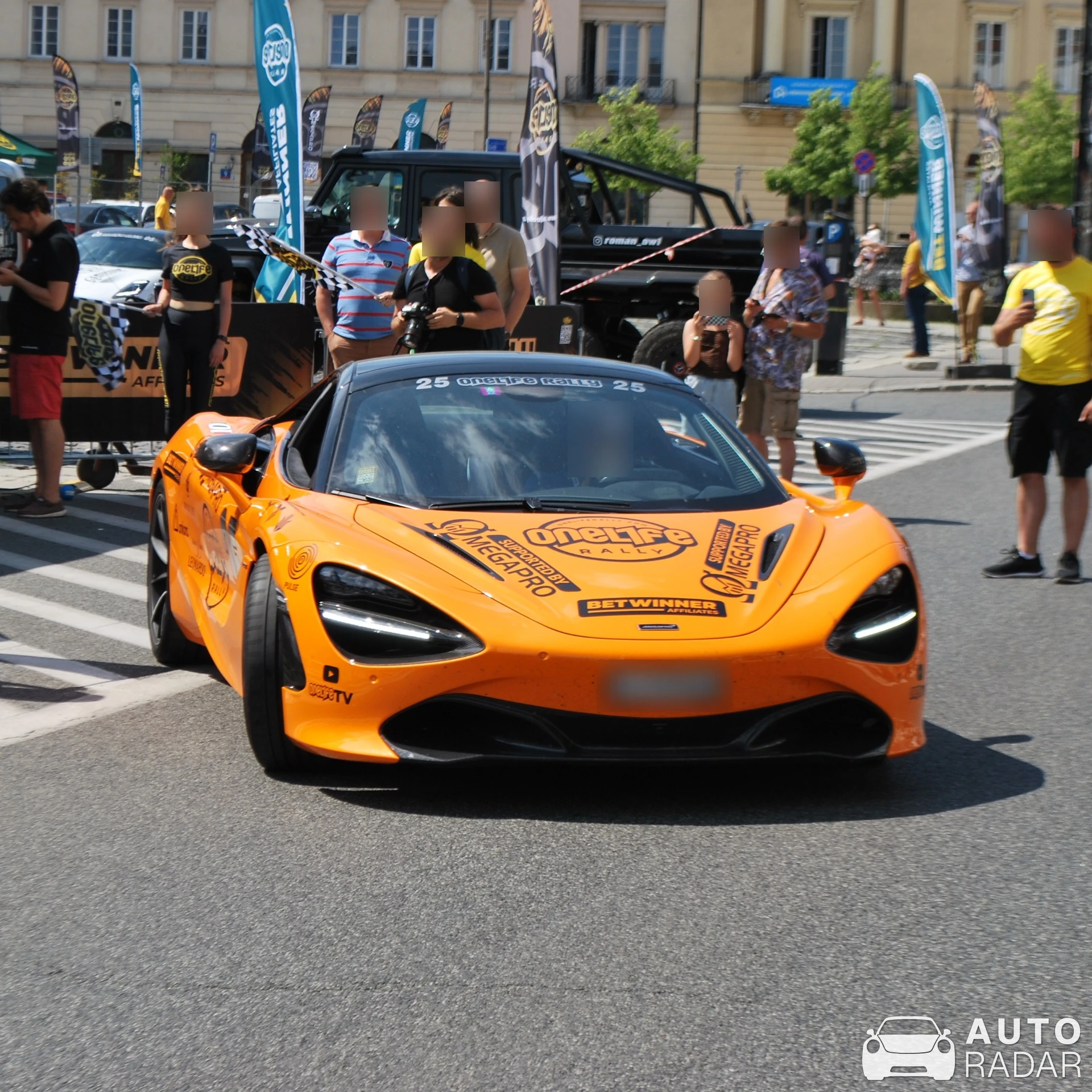 McLaren 720S Spider spotted in Warszawa, Poland