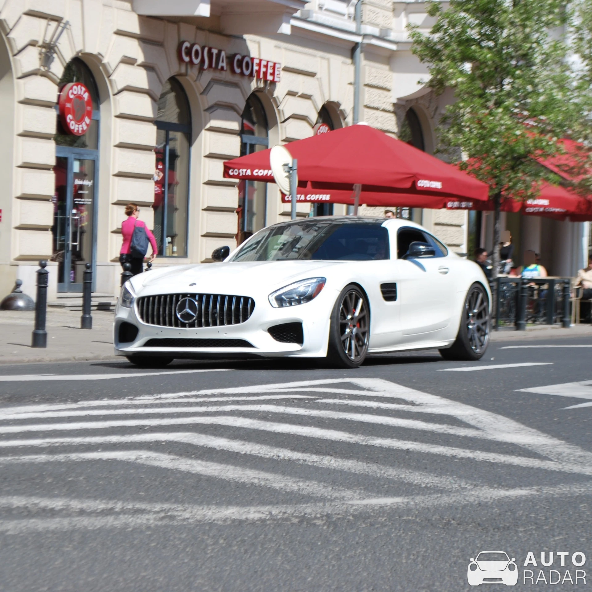 Mercedes-AMG GT S C190 spotted in Warszawa, Poland