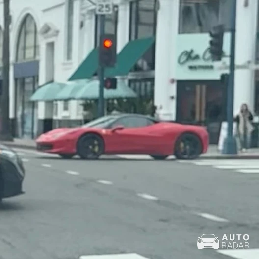 Ferrari 458 Italia spotted in Beverly Hills, United States