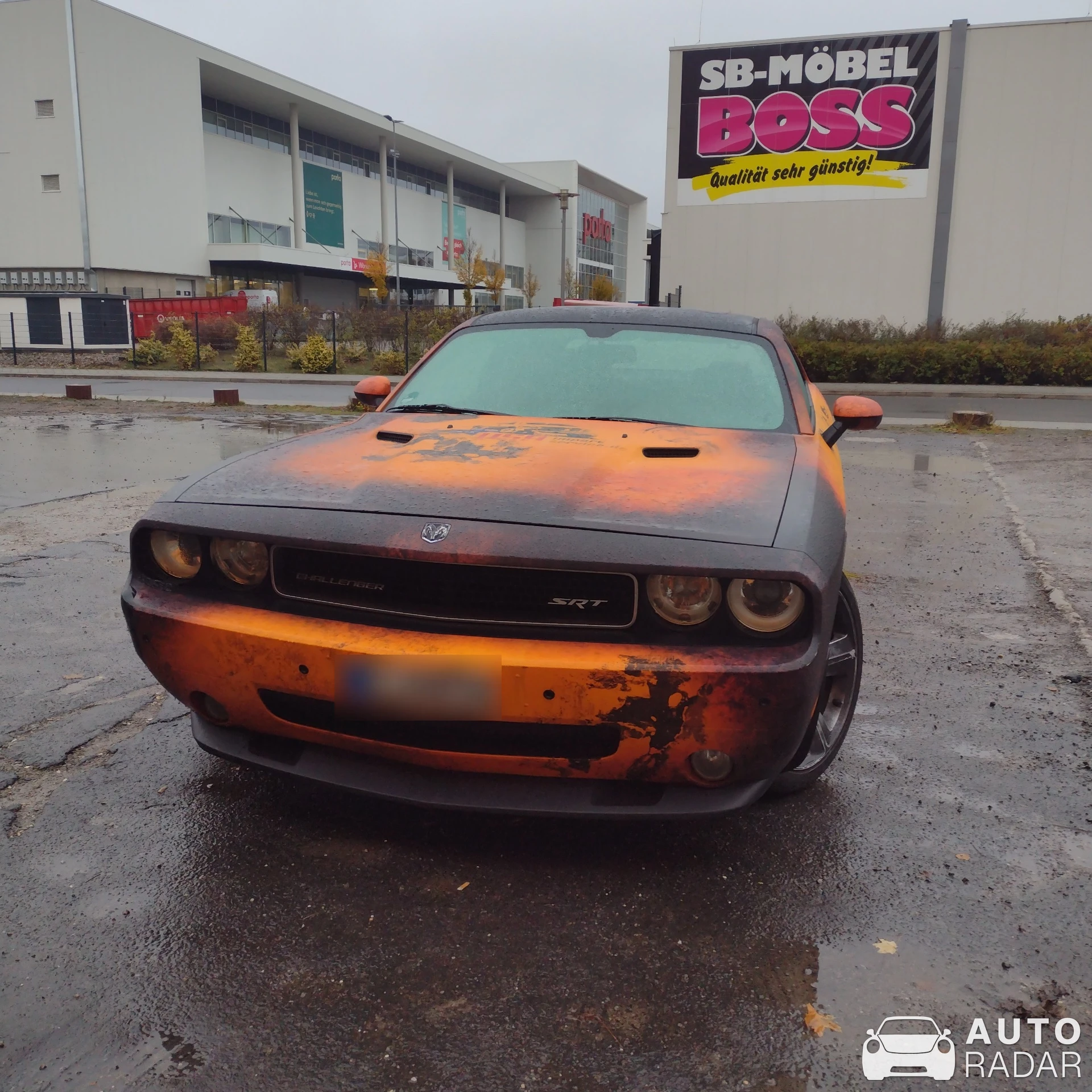 Dodge Challenger SRT spotted in Leipzig, Germany