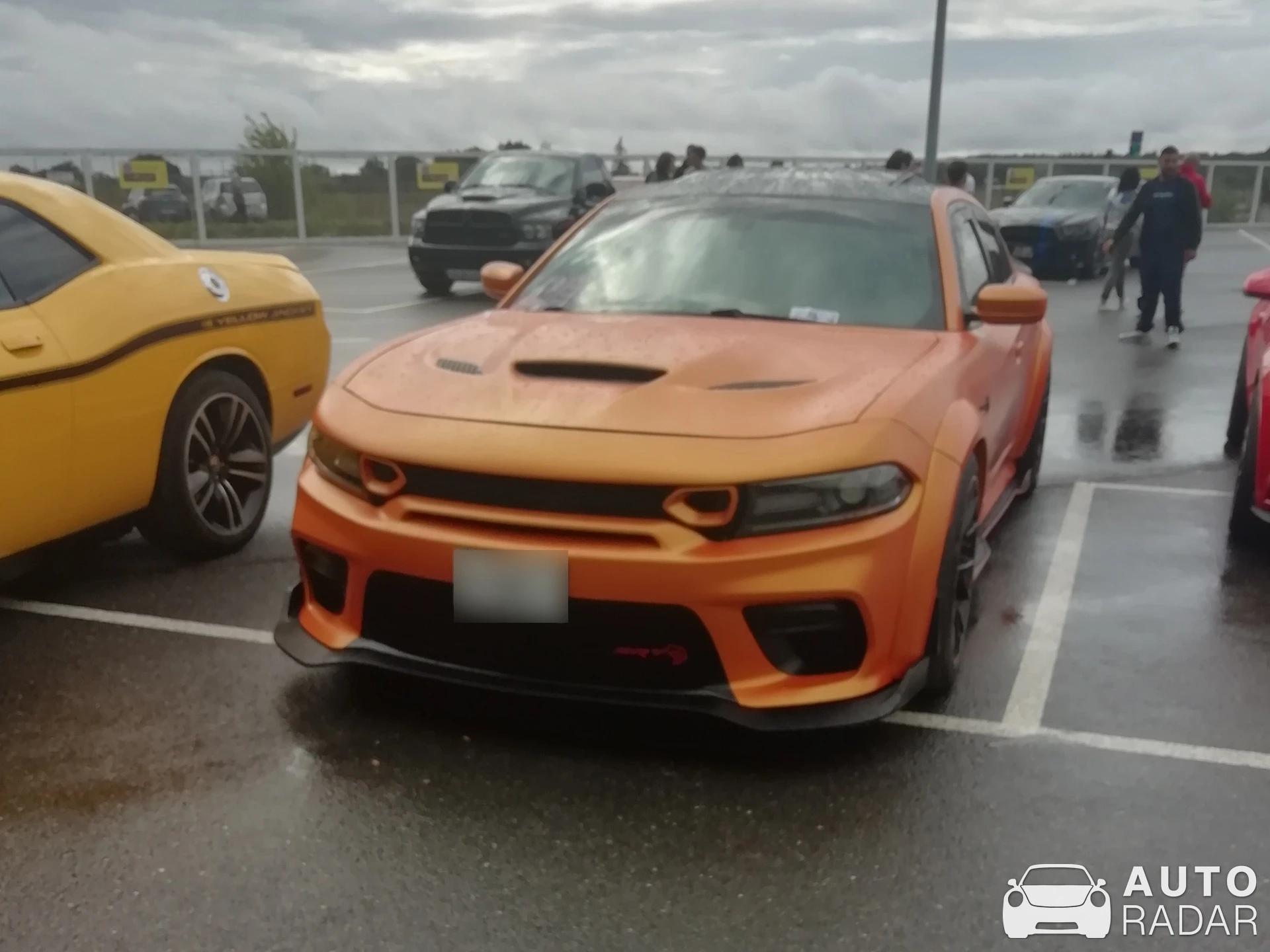 Dodge Charger SRT Hellcat spotted in Aussonne, France