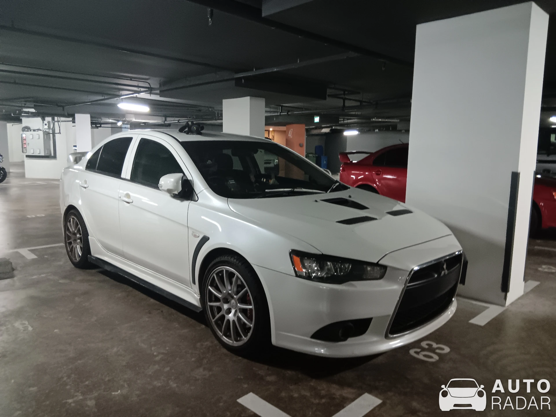 Mitsubishi Lancer Ralliart spotted in Singapore