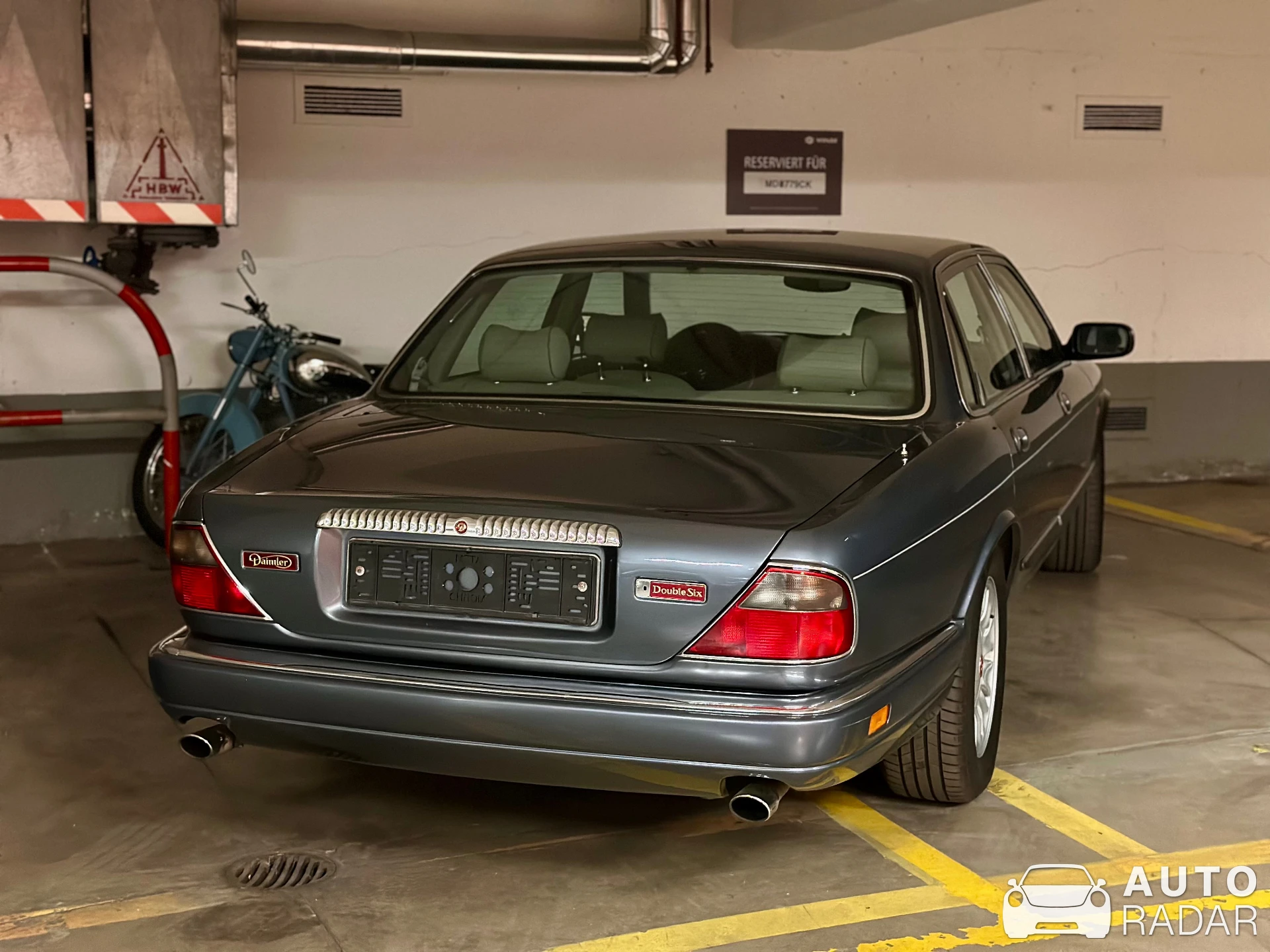 Daimler Double Six spotted in Vienna