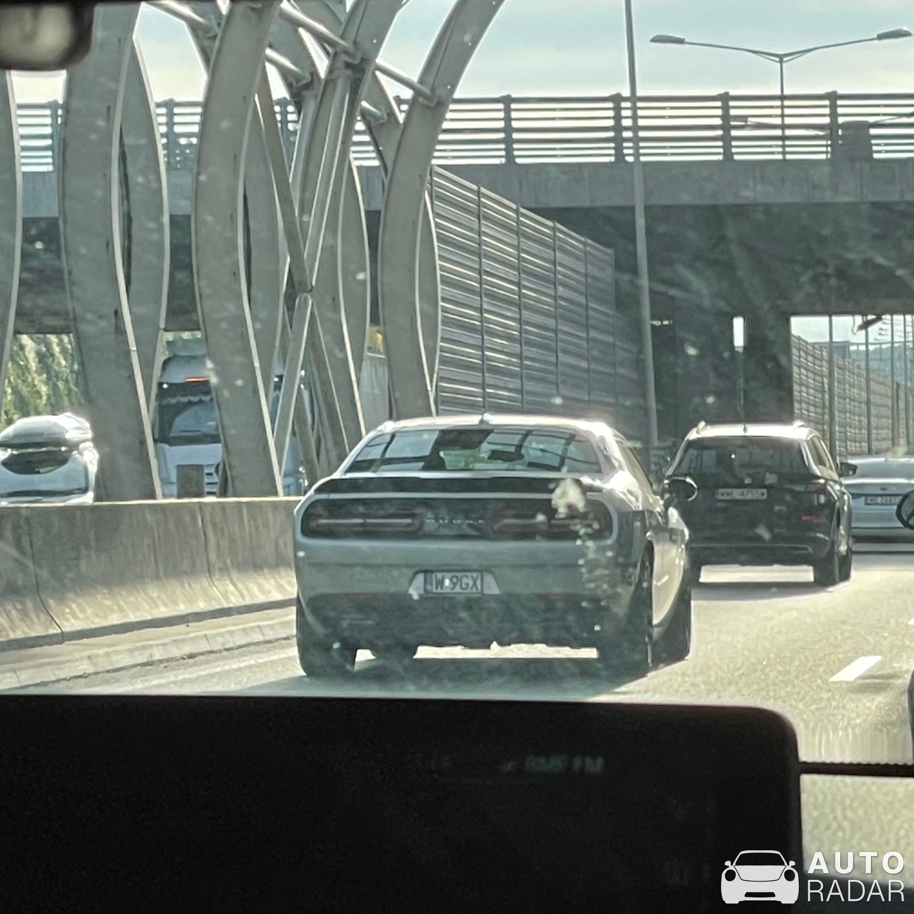 Dodge Challenger SRT spotted in Warszawa, Poland