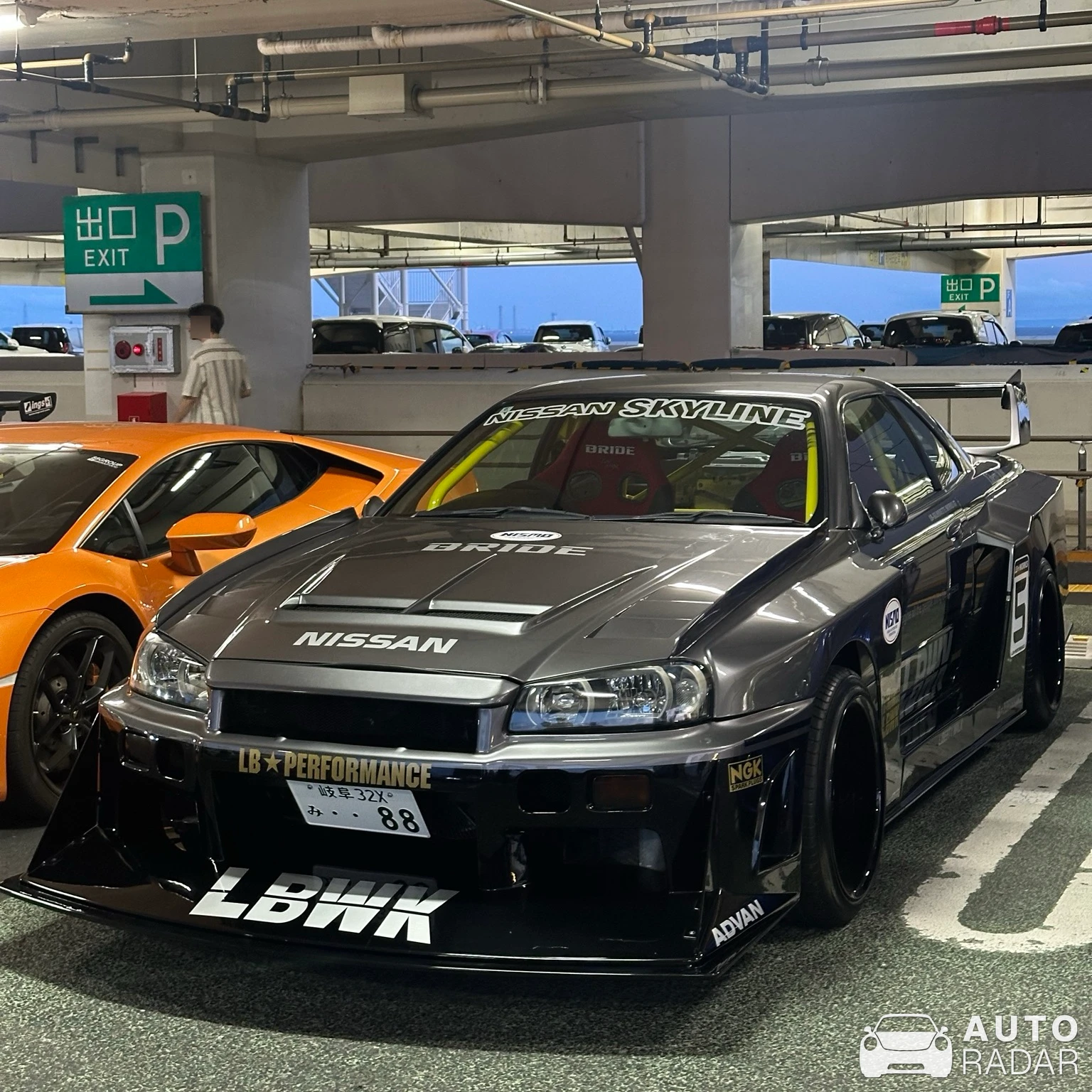 LB-Works R34 Super Silhouette Works Nissan Skyline spotted in Kisarazu