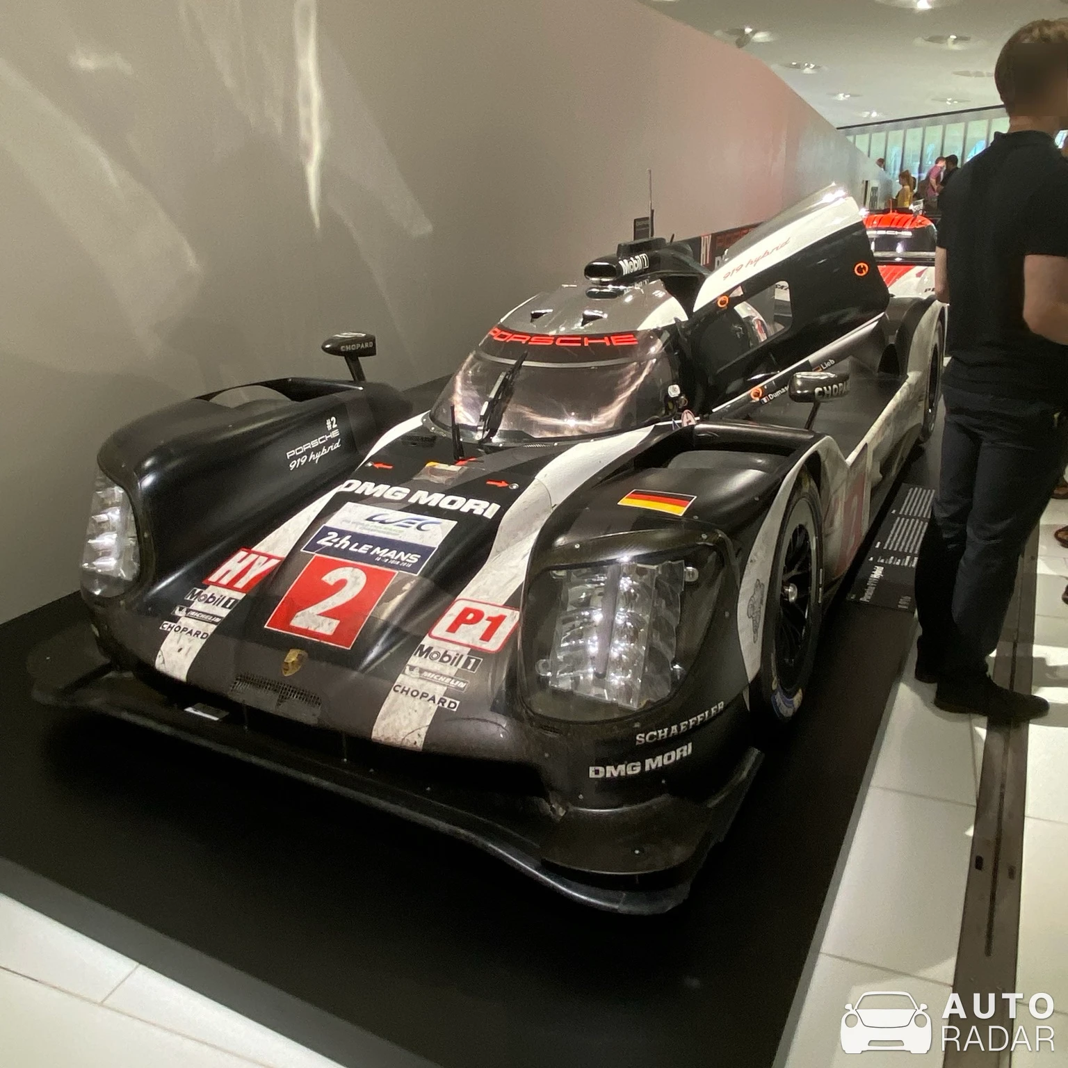 Porsche 919 Hybrid spotted in Stuttgart, Vokietija