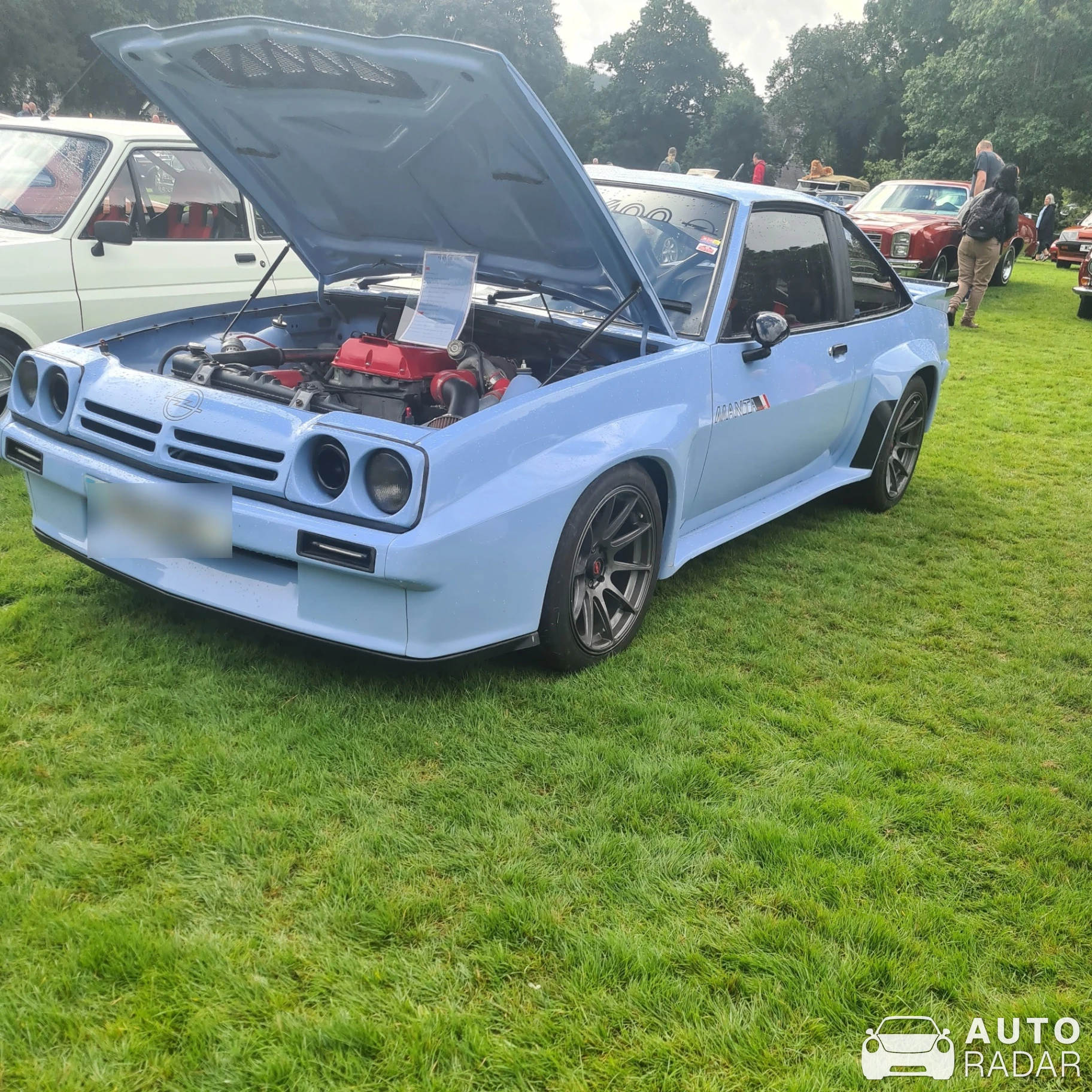 Opel Manta spotted in Betws-y-Coed, United Kingdom