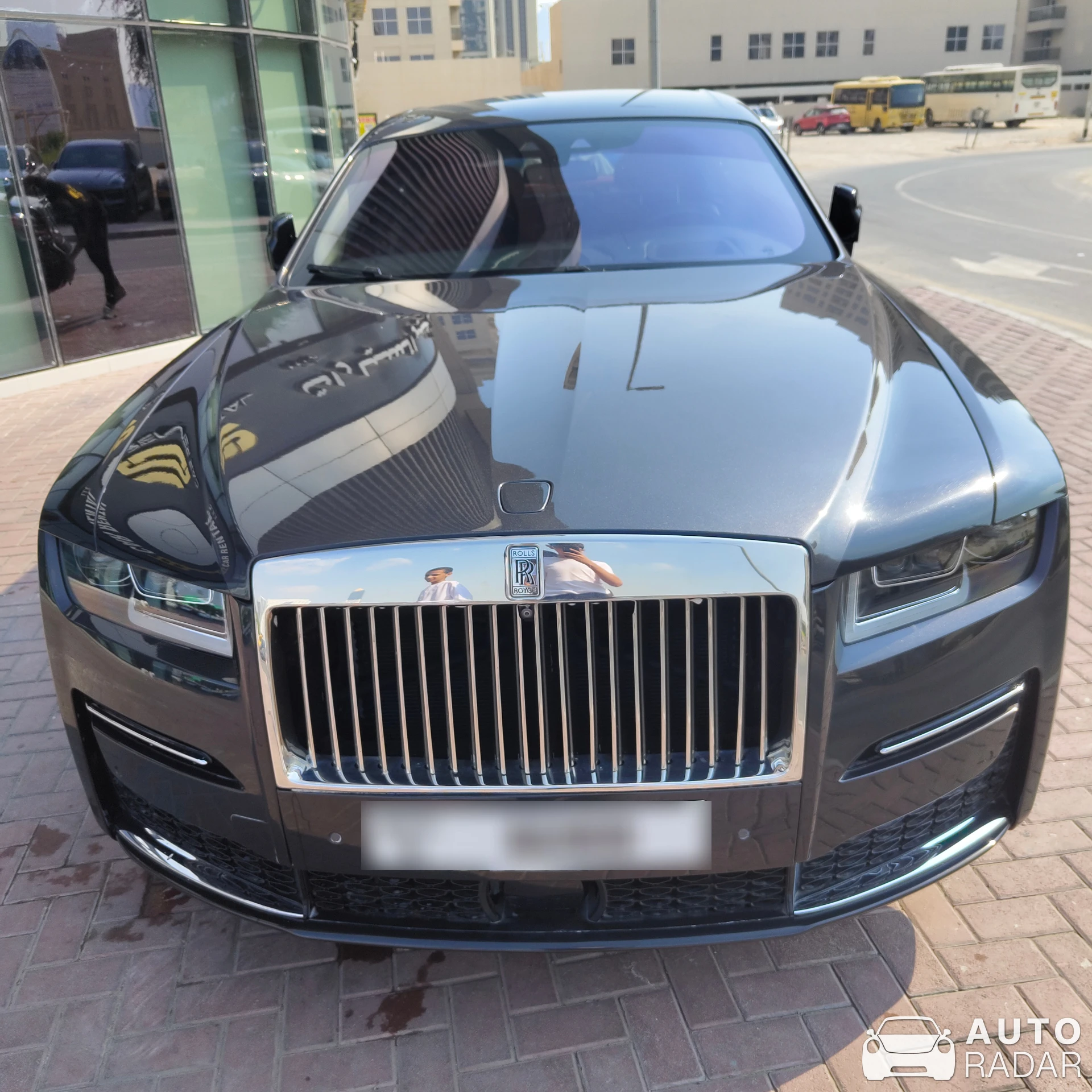 Rolls-Royce Ghost spotted in Dubai, United Arab Emirates