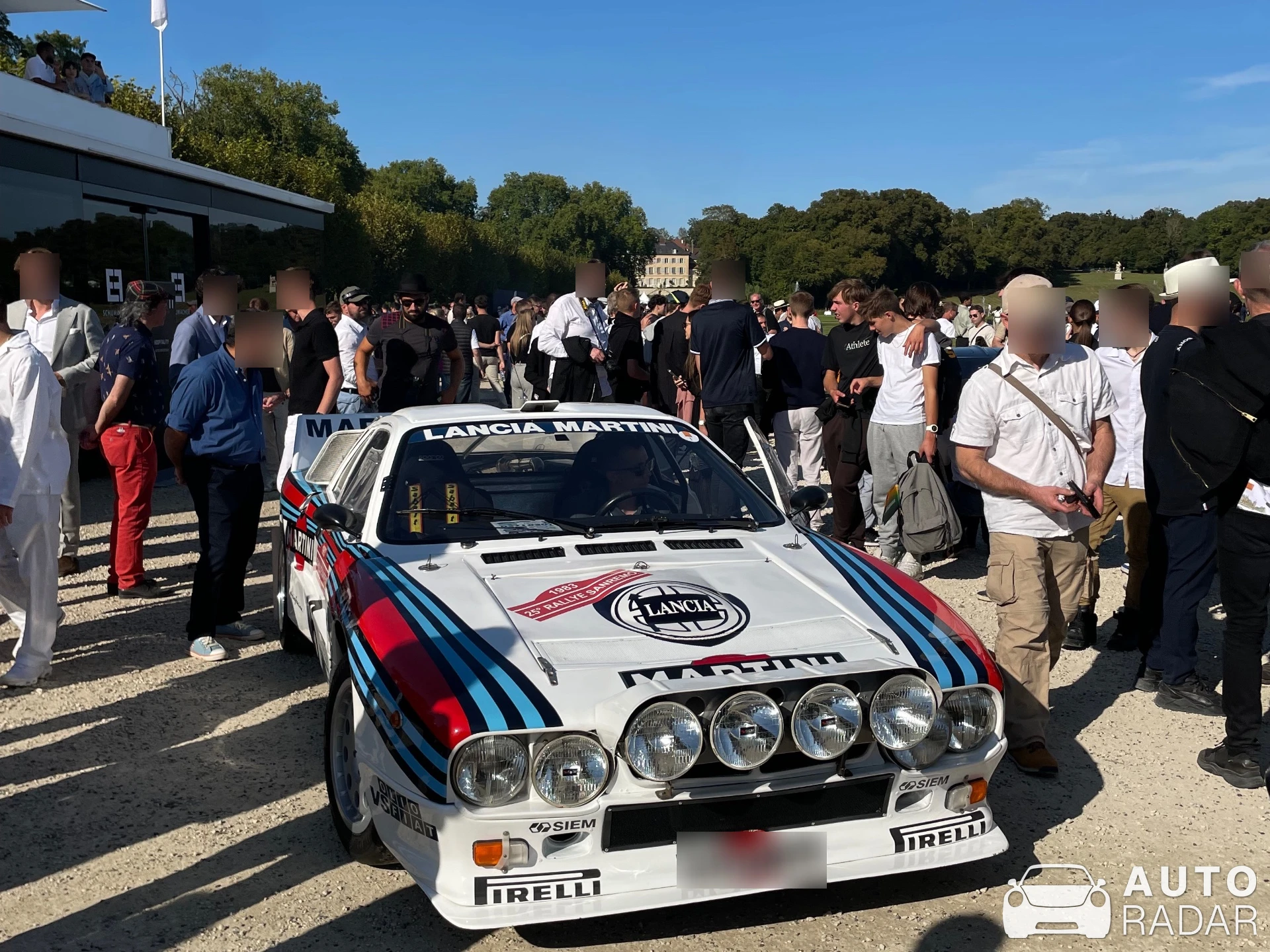 Lancia Rally 037 spotted in Chantilly, France