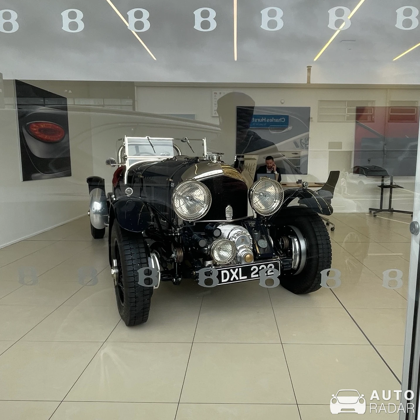 Bentley 4½ Litre Blower spotted in Belfast