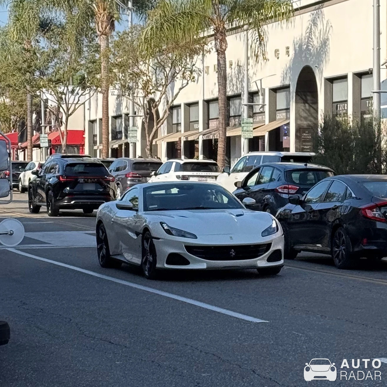 Ferrari Portofino spotted in Beverly Hills, United States