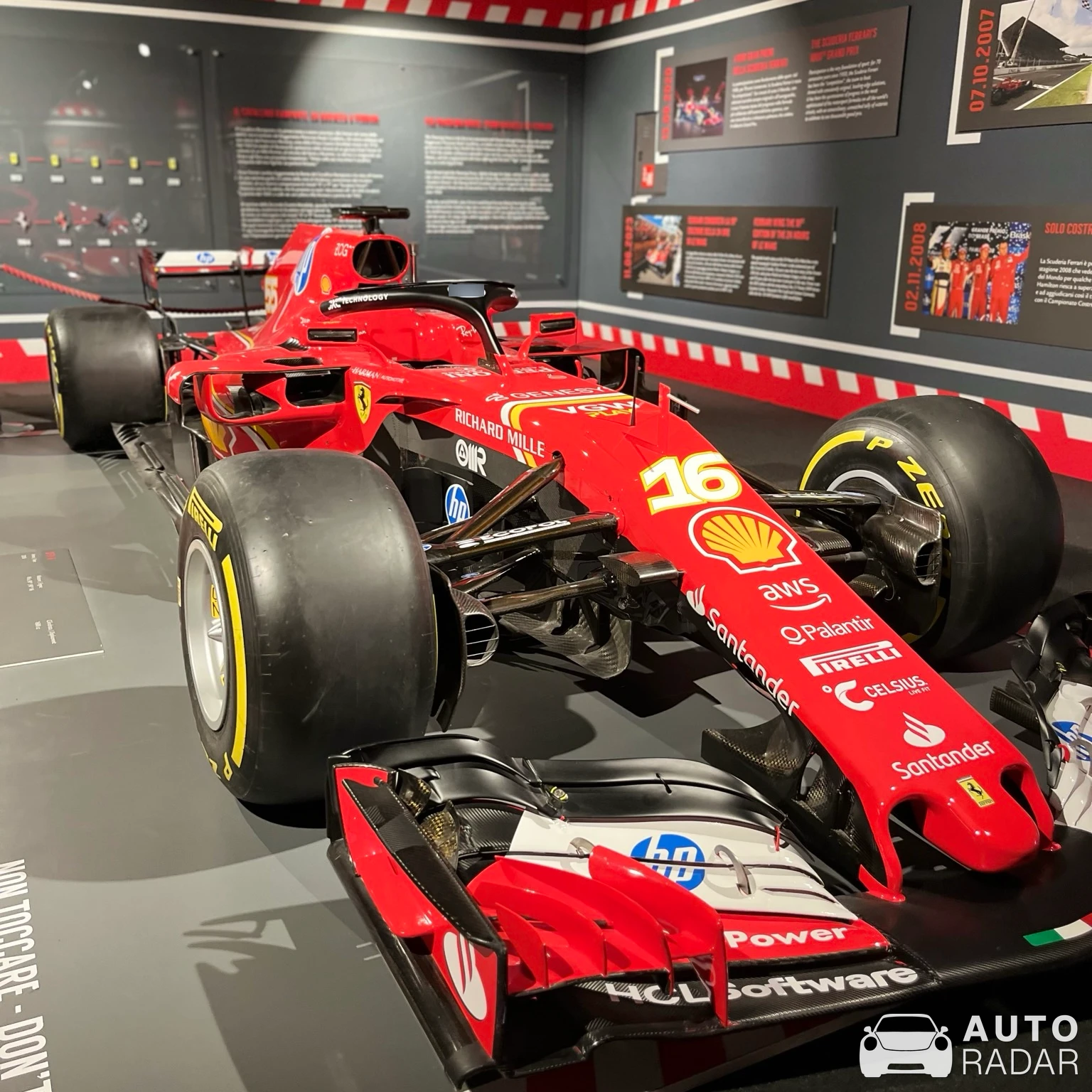 Ferrari F1 spotted in Maranello