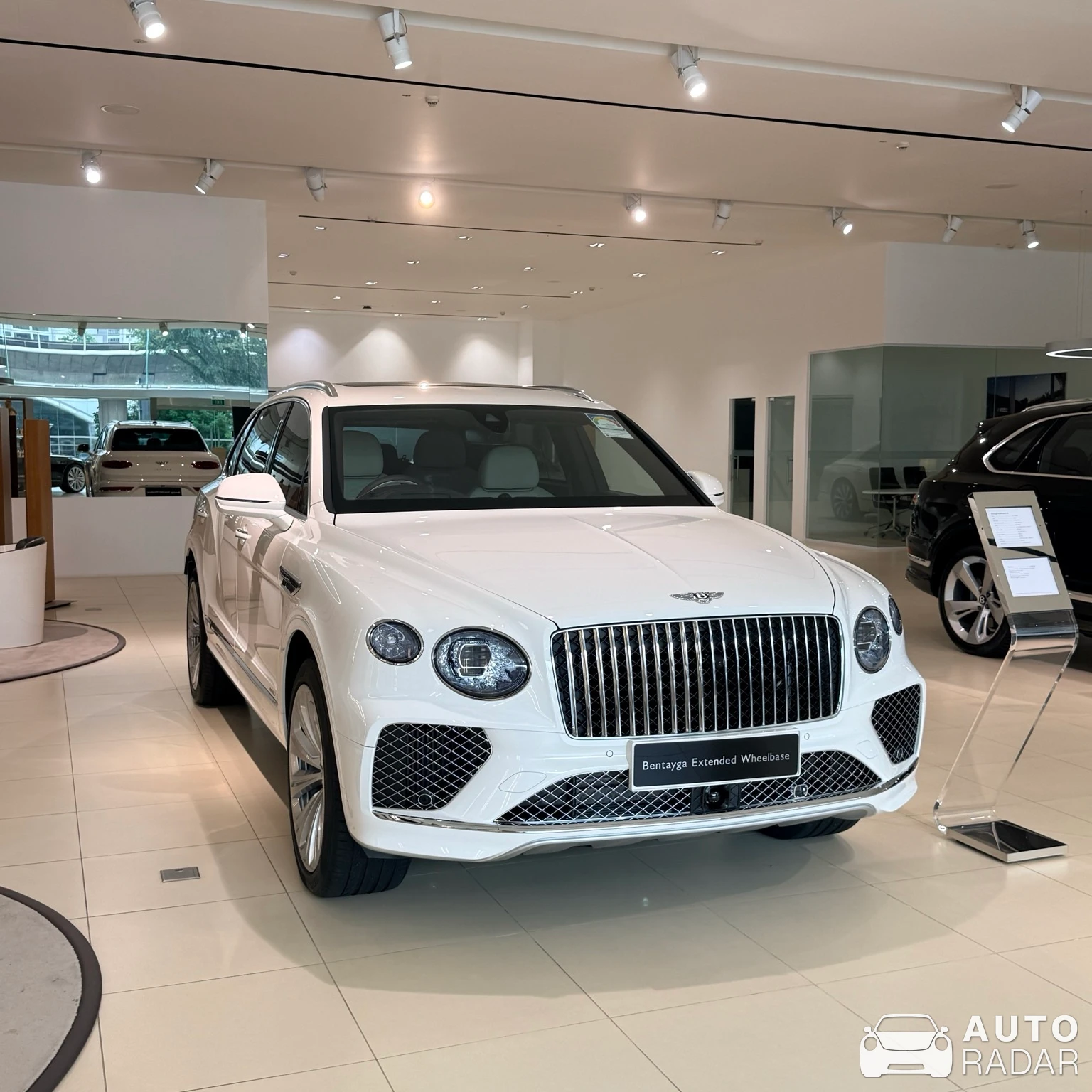 Bentley Bentayga Azure EWB spotted in Singapore