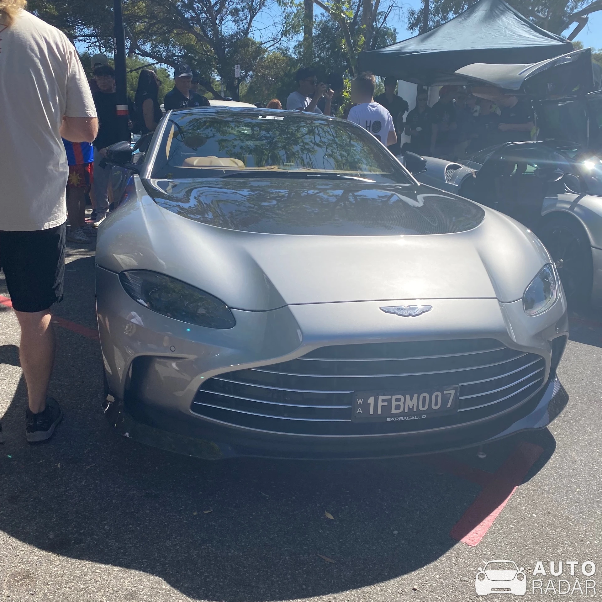 Aston Martin V12 Vantage spotted in Crawley, Australia