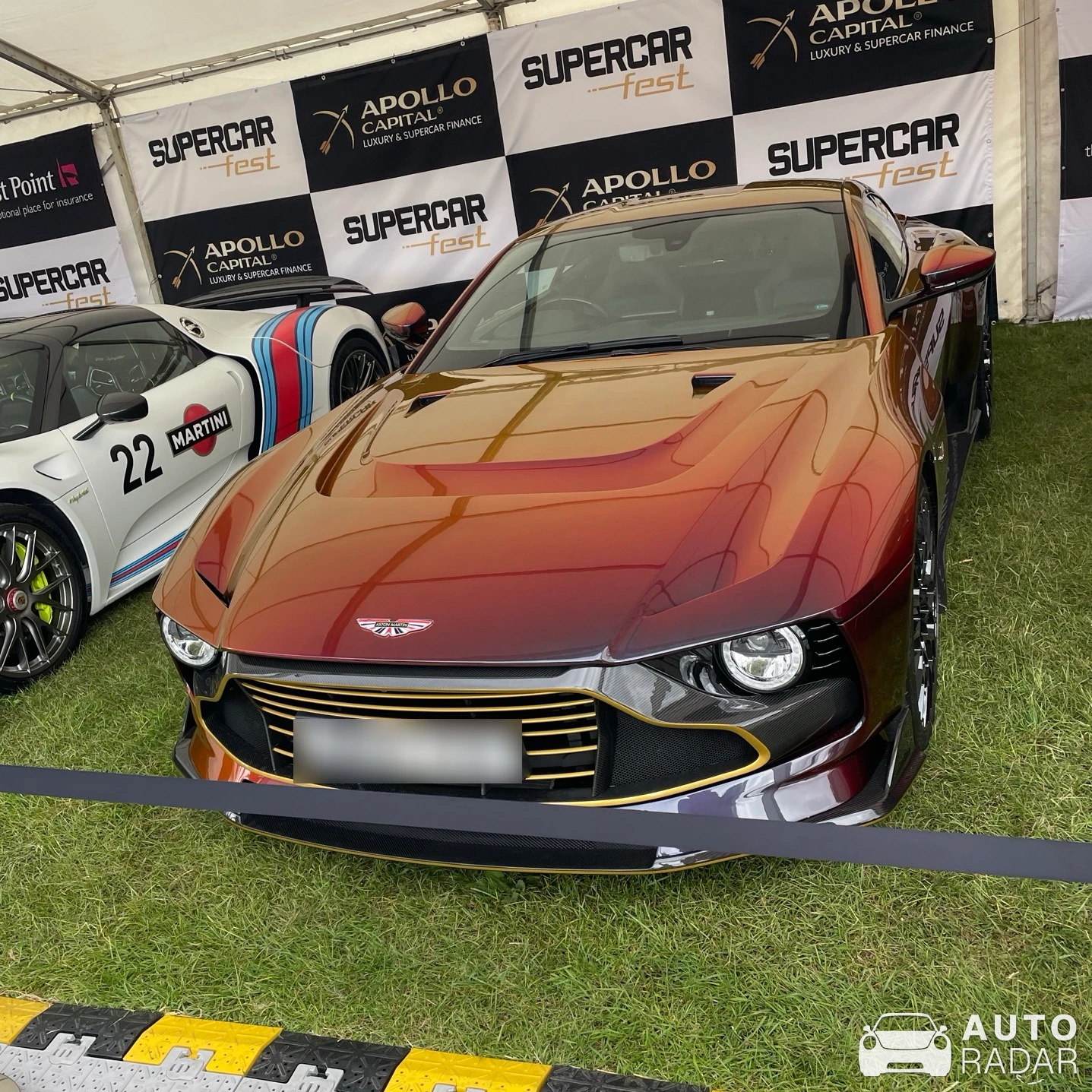Aston Martin Valour spotted in Sywell