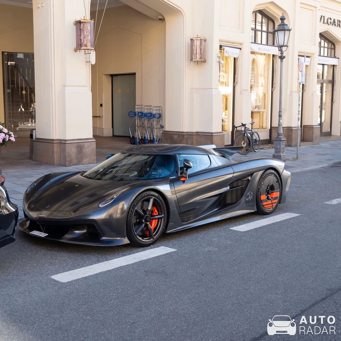 Koenigsegg Jesko Attack Ghost Le Mans spotted in München