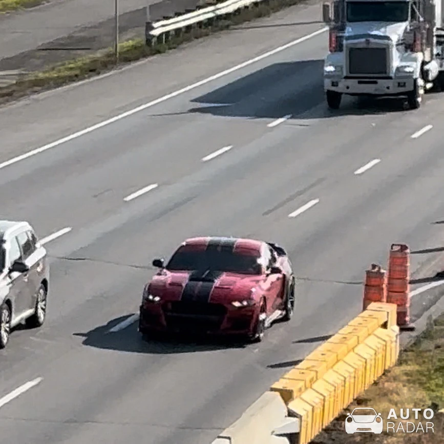 Ford Mustang Shelby GT500 2020 spotted in Terrebonne, Canada