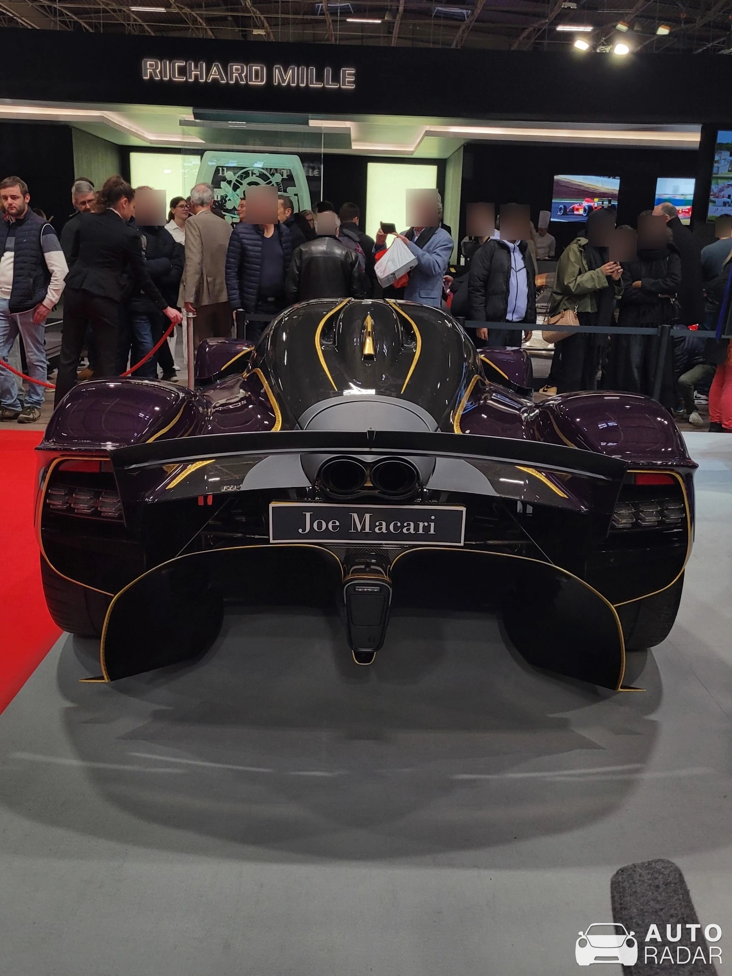 Aston Martin Valkyrie Anemos spotted in Paris
