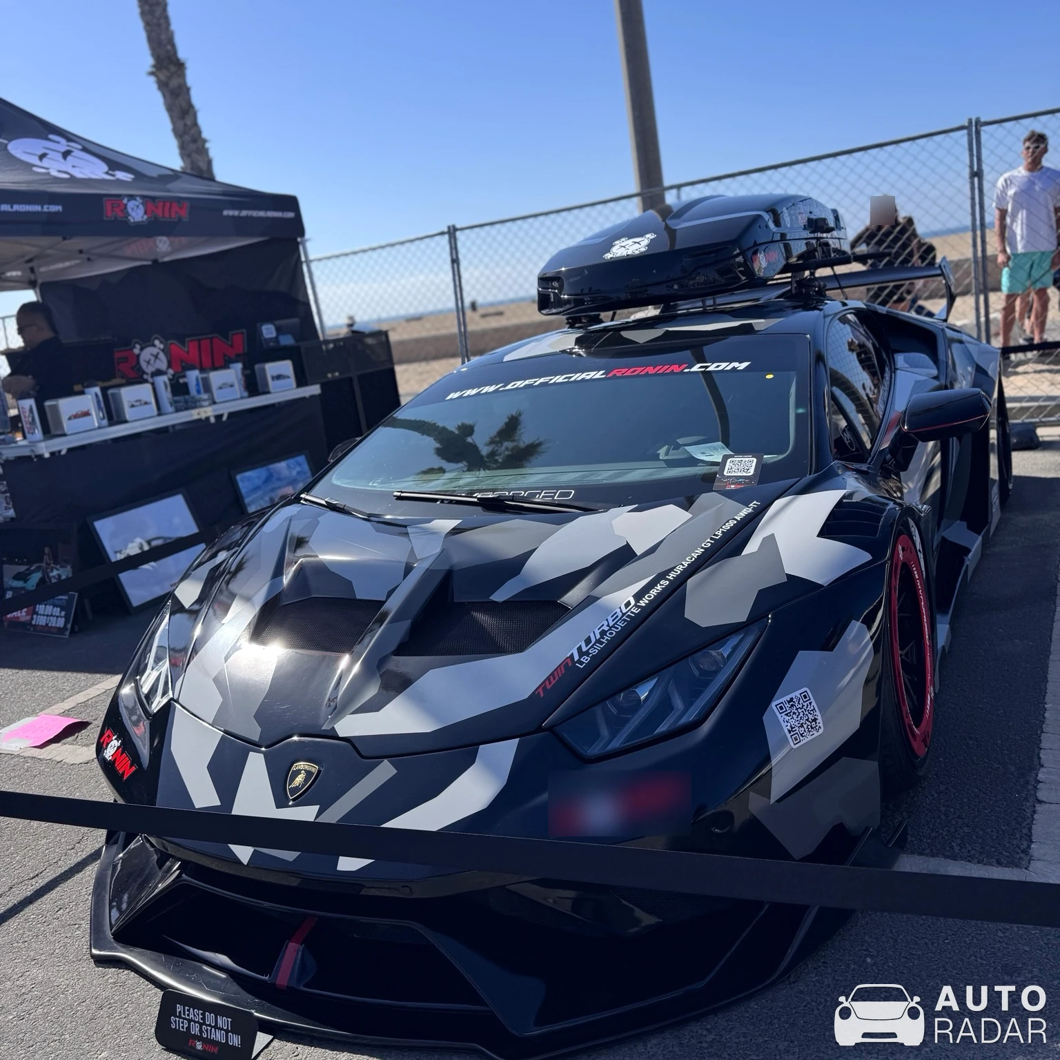LB Silhouette Works Lamborghini Huracan LP610-4 spotted in Huntington Beach