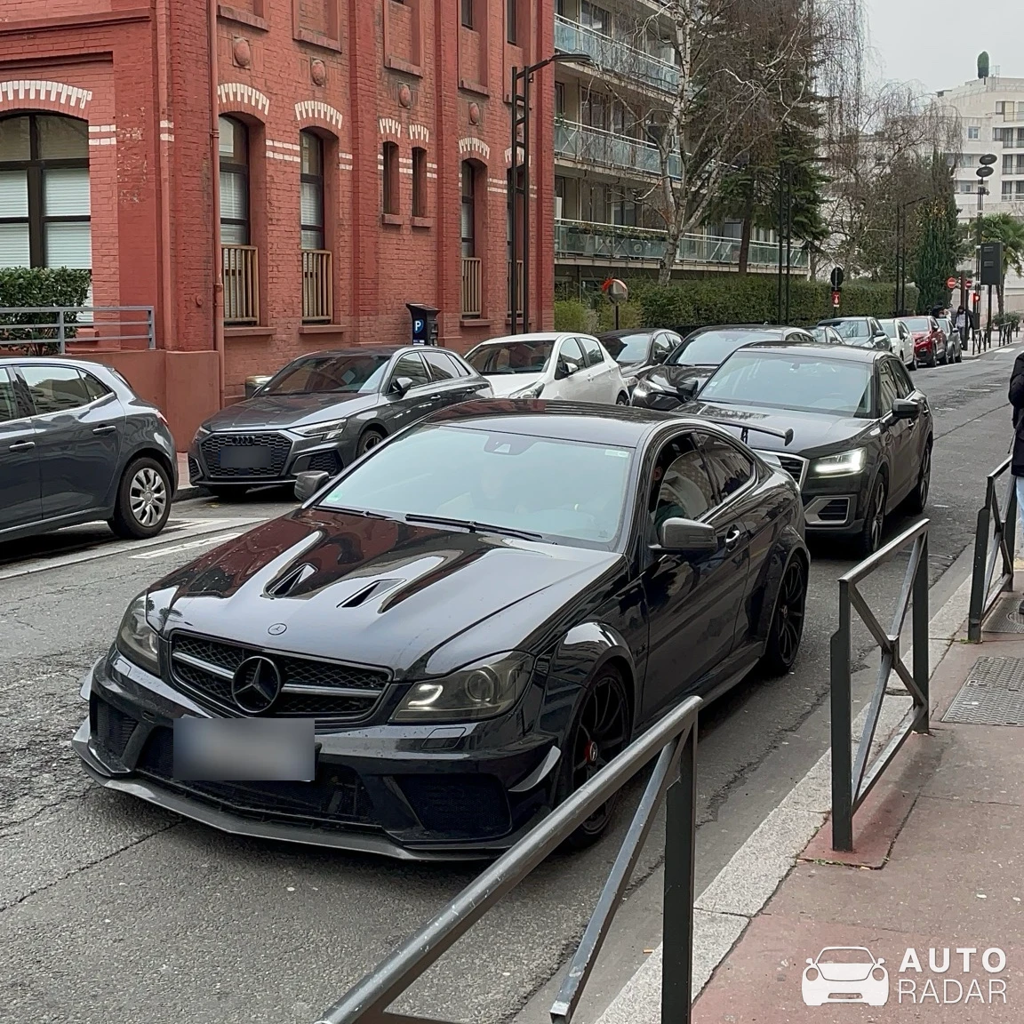 Mercedes-AMG C 63 Black Series W204 spotted in Levallois-Perret, France