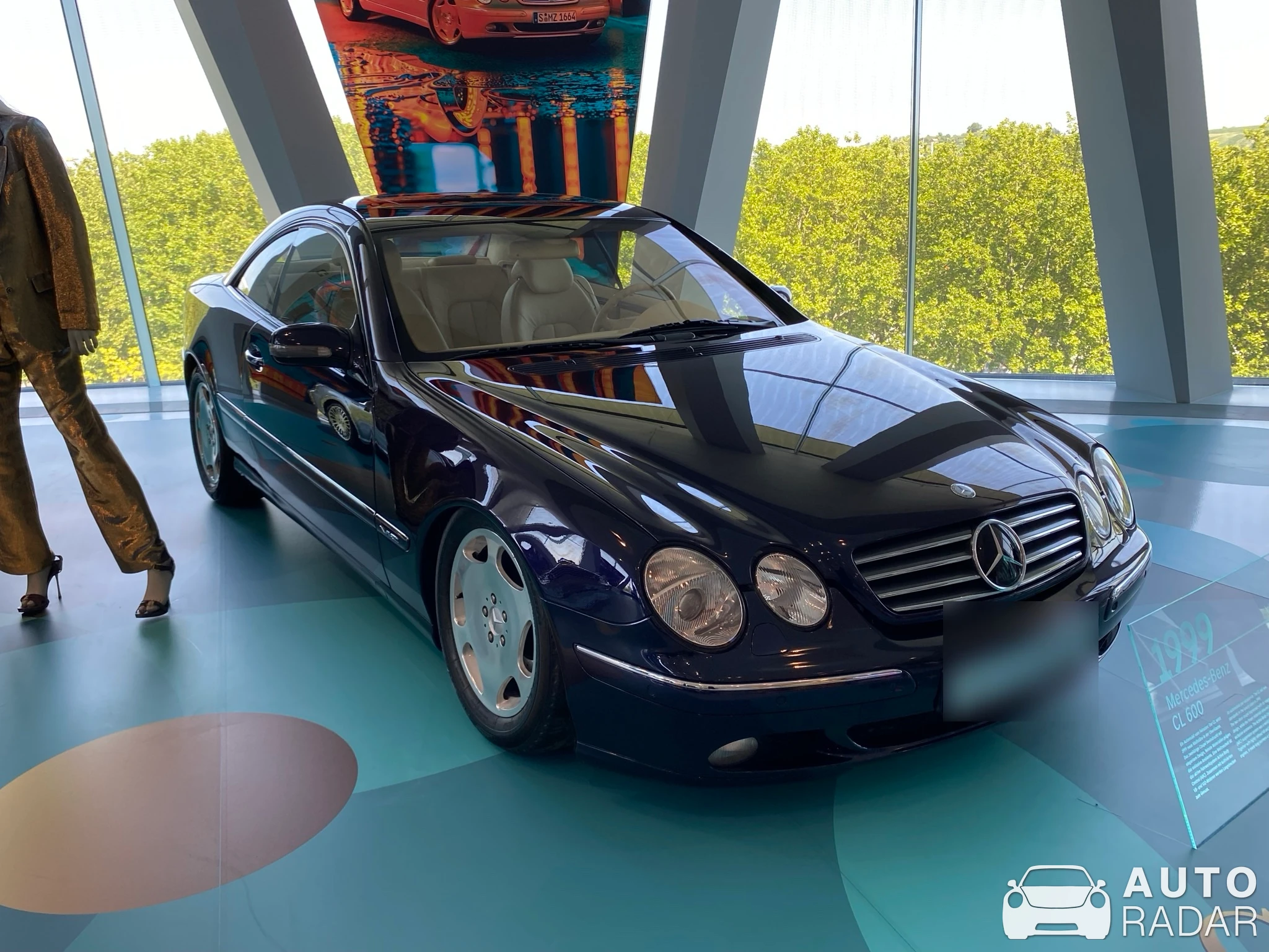 Mercedes-Benz CL 600 C125 spotted in Stuttgart