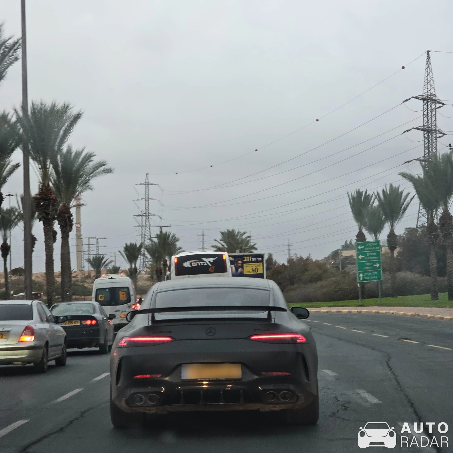 Mercedes-AMG GT 43 X290 spotted in Be'er Sheva, Israel