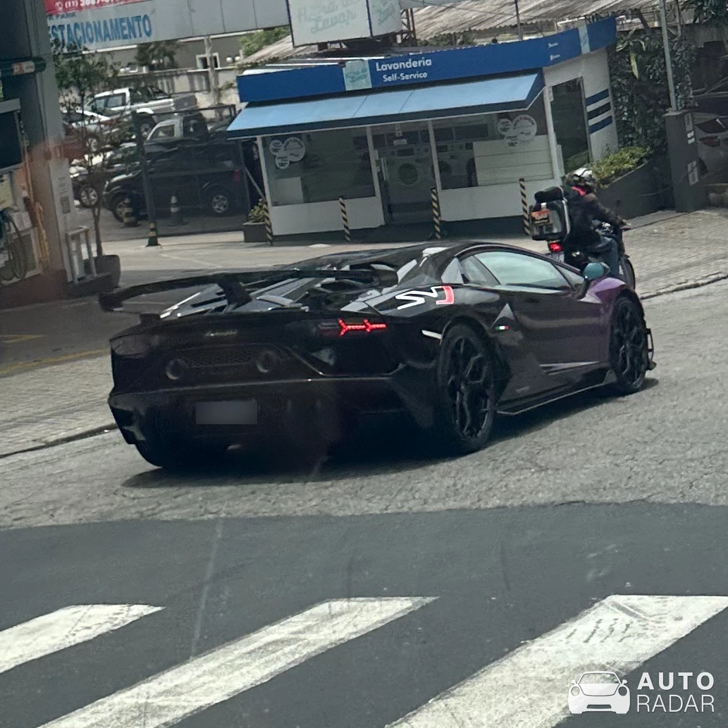 Lamborghini Aventador LP770-4 SVJ spotted in Santana, Brazil