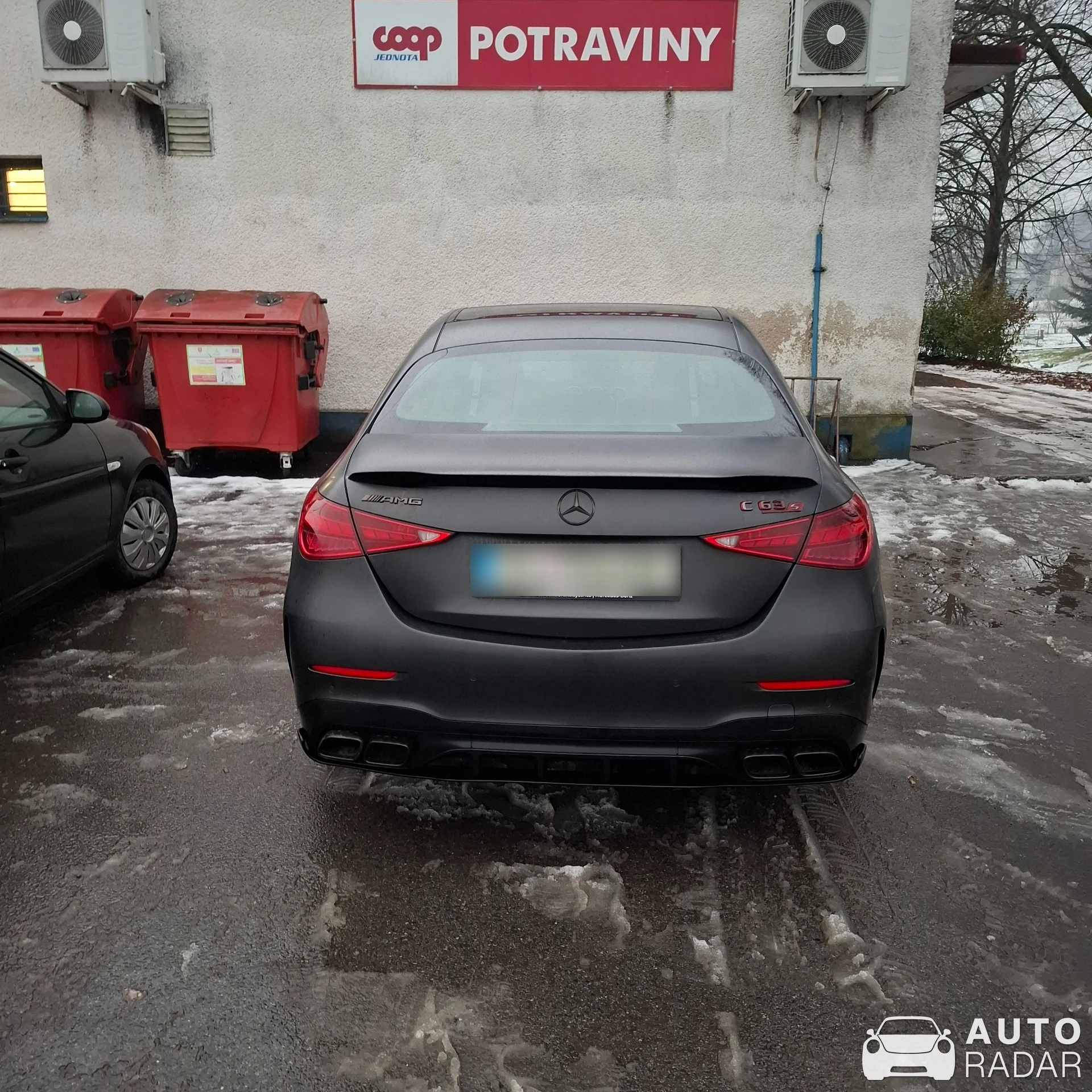 Mercedes-AMG C 63 S W206 spotted in Lovčica - Trubín, Slovensko