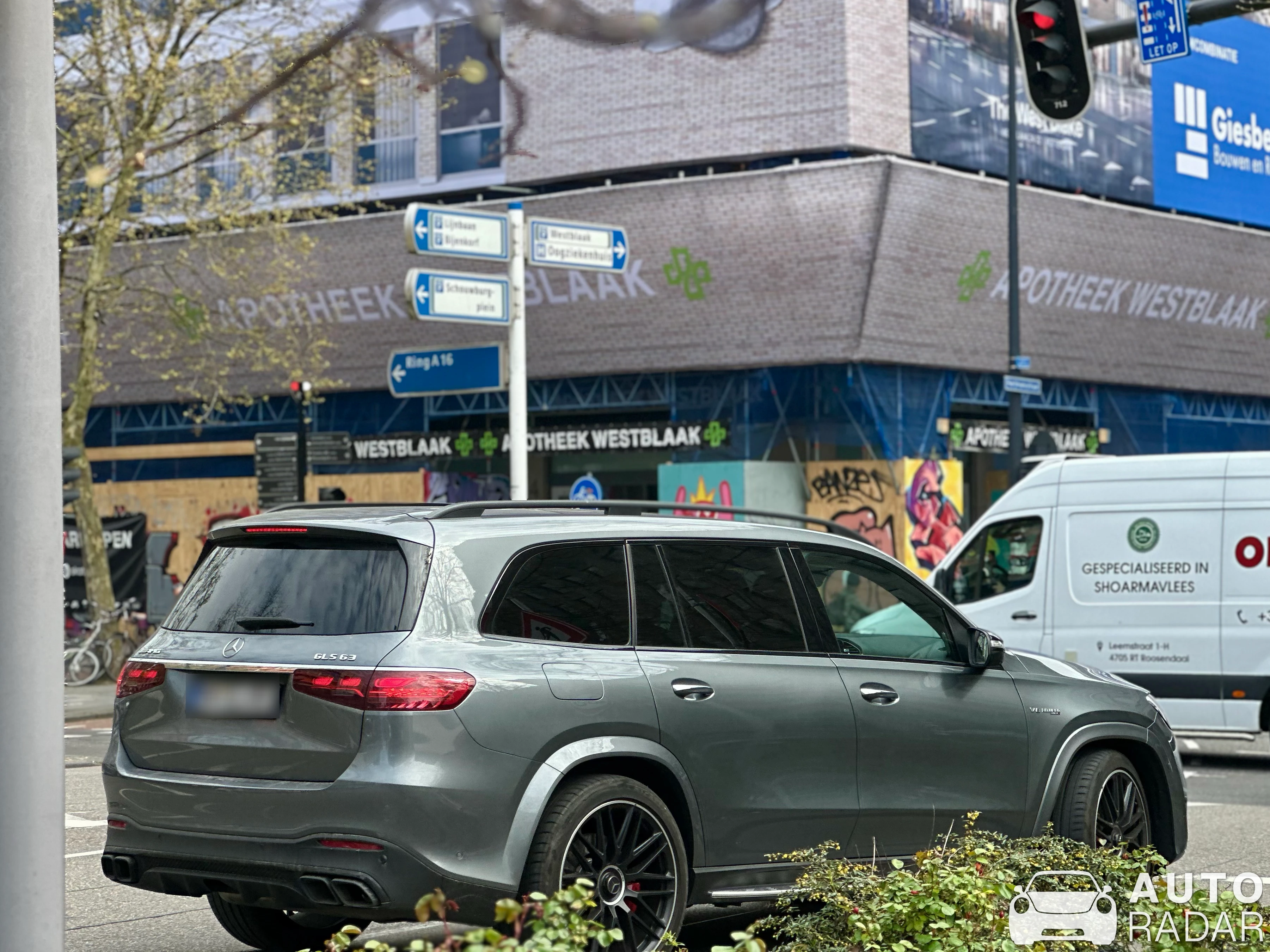 Mercedes-AMG GLS 63 X167 2024 spotted in Rotterdam