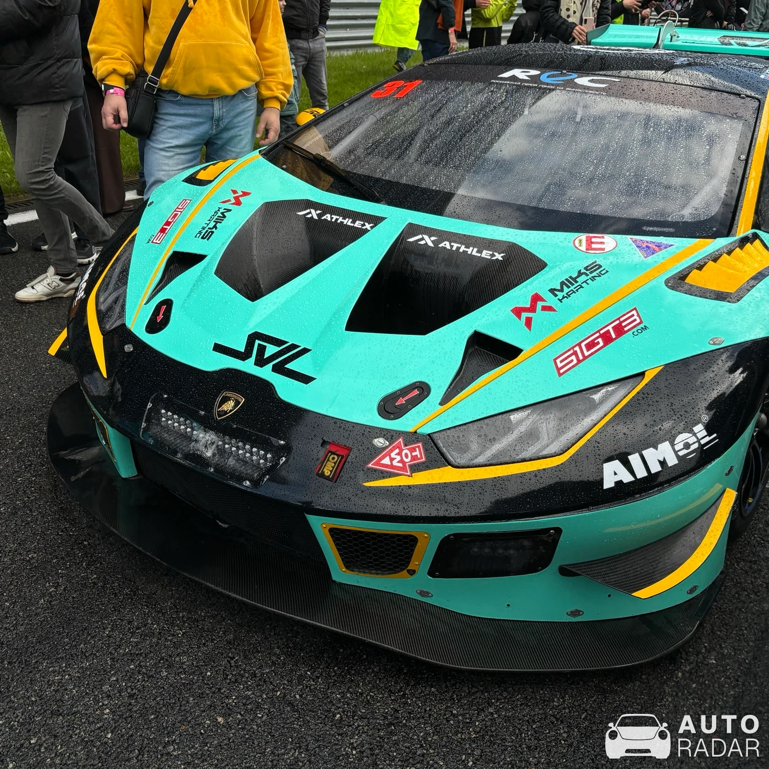 Lamborghini Huracán GT3 Evo spotted in Москва