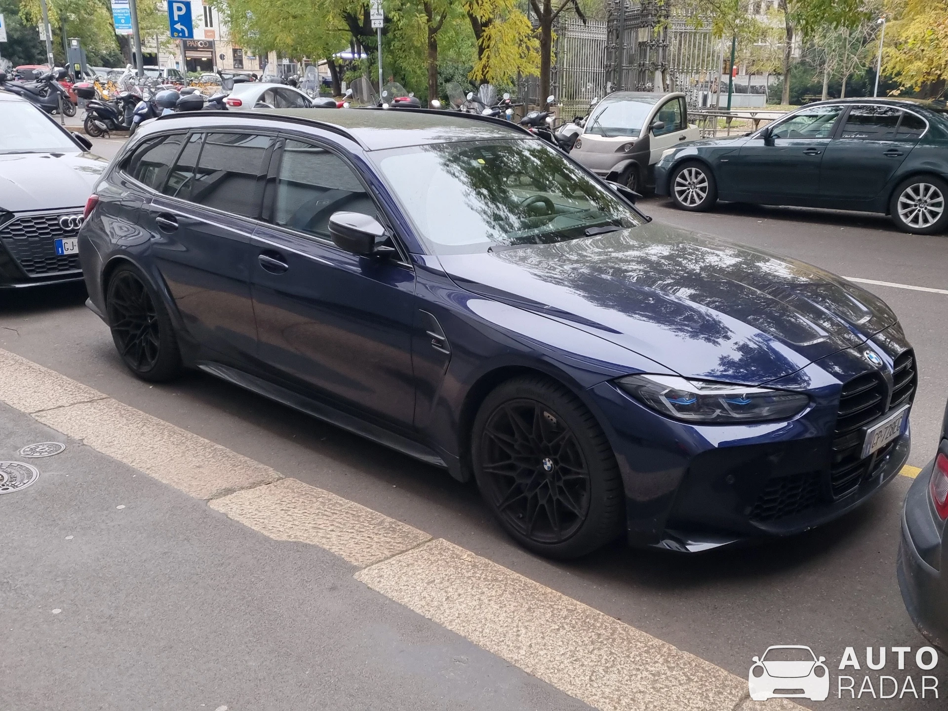BMW M3 G81 Touring Competition spotted in Milano, Italia