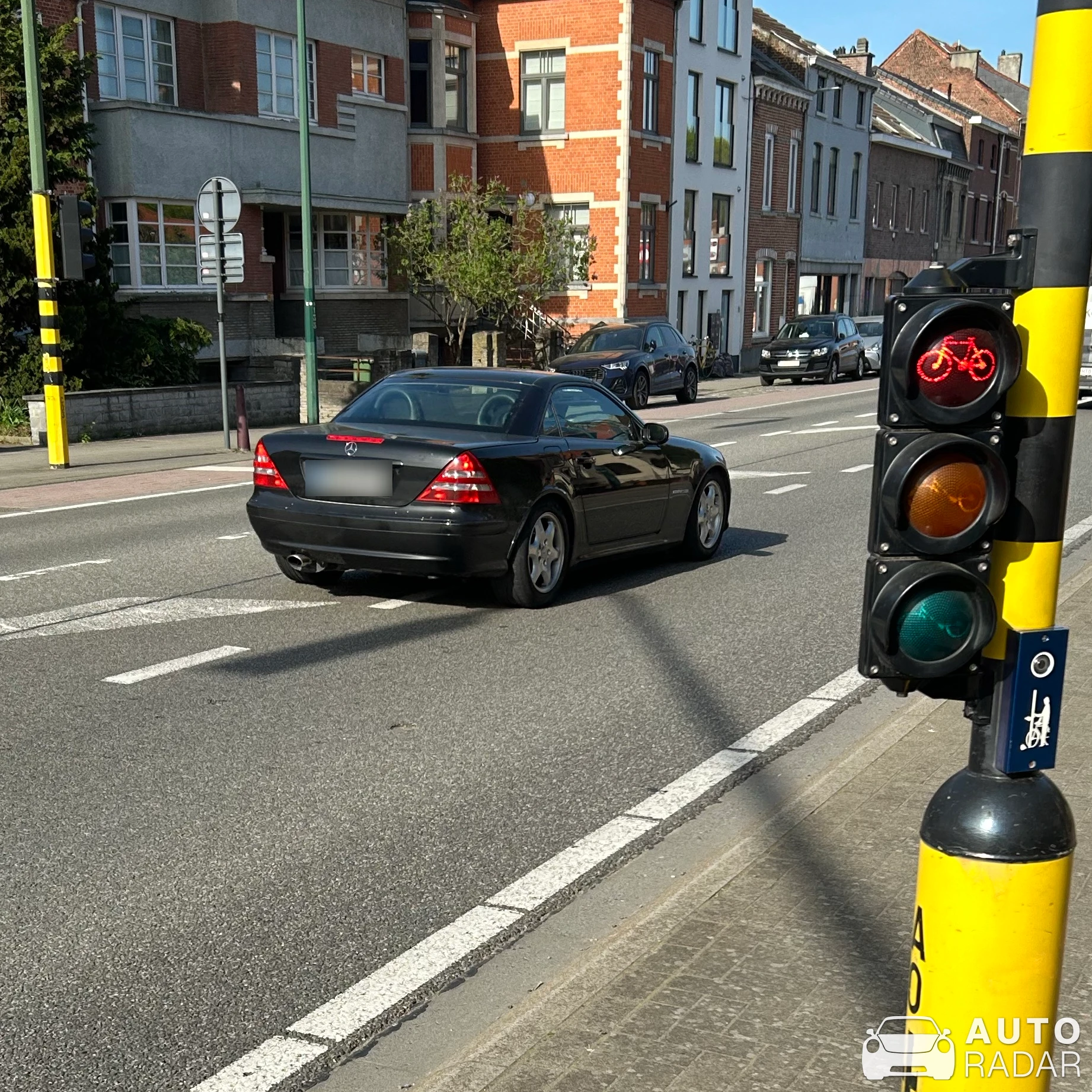 Mercedes-Benz SLK 55 AMG R170 spotted in Louvain