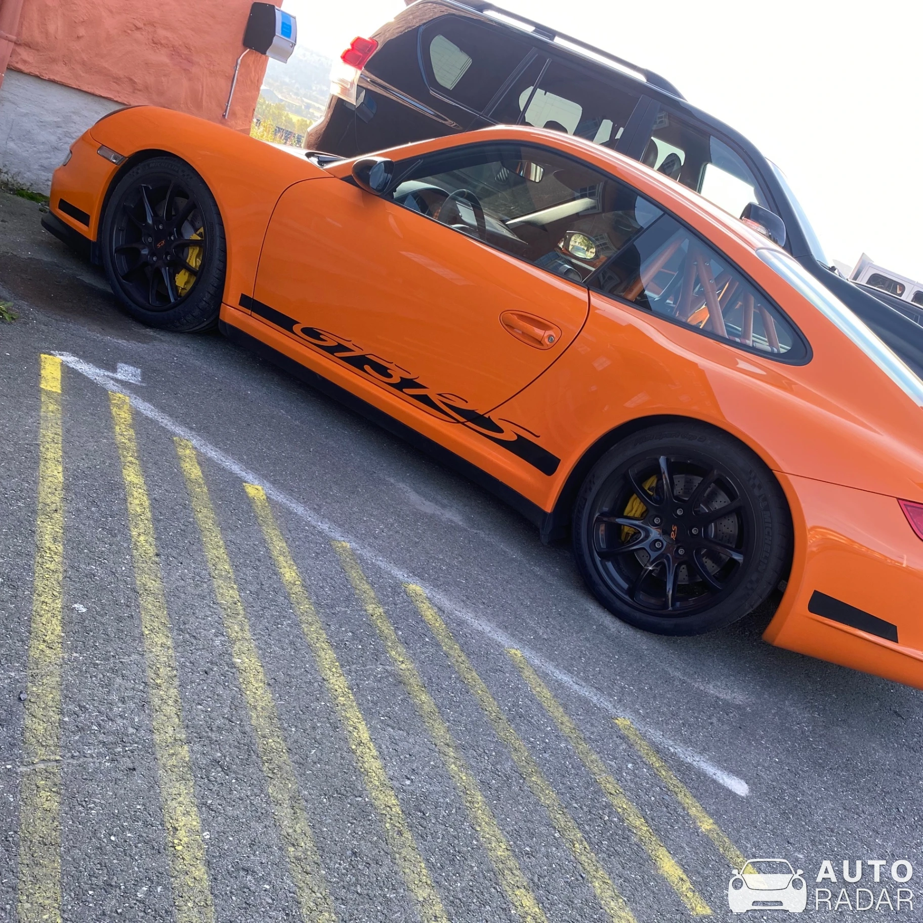 Porsche 997 GT3 RS spotted in Kjerkegårdshagan, Norway