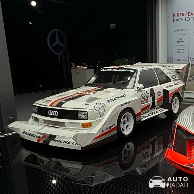 Audi Sport Quattro S1 Pikes Peak spotted in Dietzhölztal