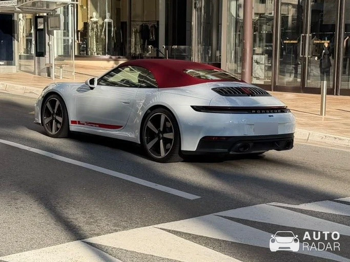 Porsche 992 Carrera Cabriolet MkI spotted in Monaco, Monaco