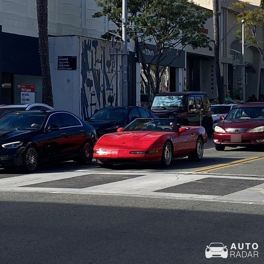 Chevrolet Corvette C4 Convertible spotted in Beverly Hills, United States
