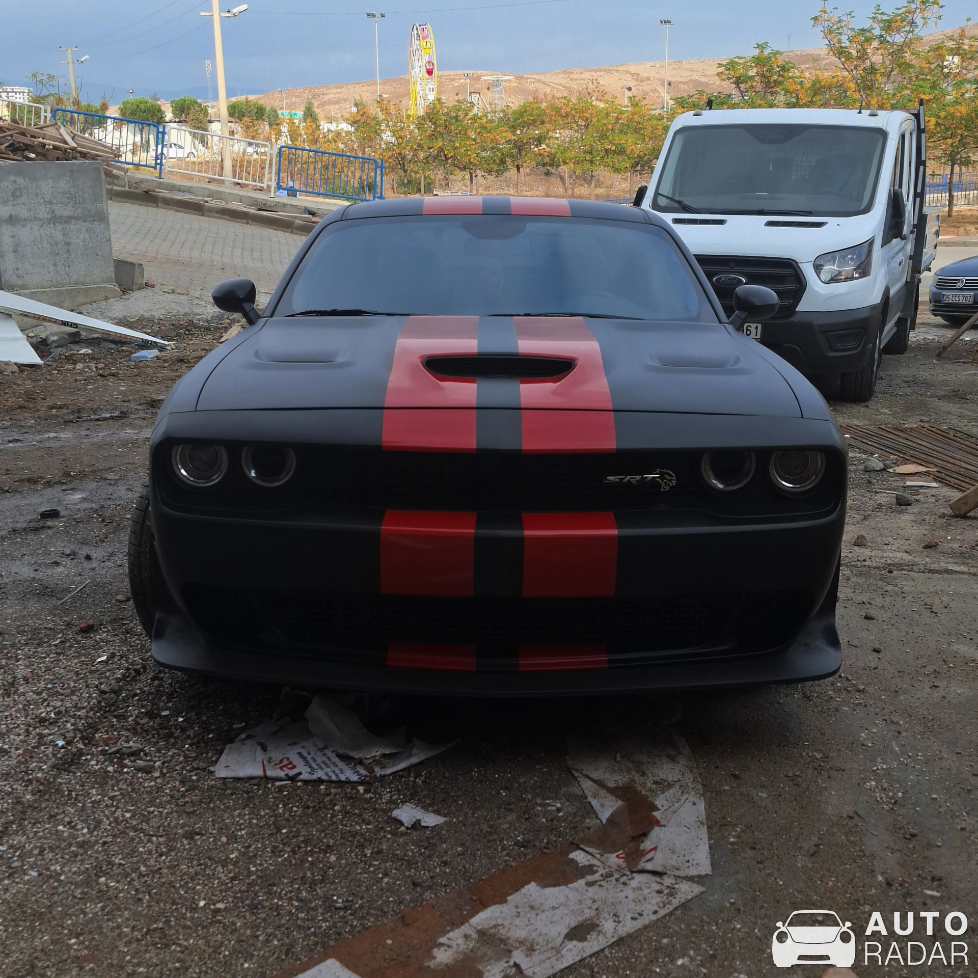 Dodge Challenger SRT Hellcat spotted in Menemen, Türkiye