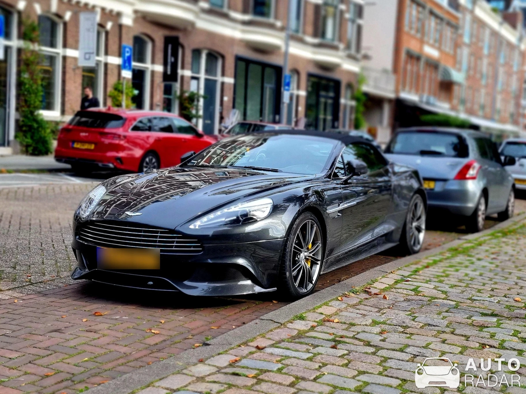Aston Martin Vanquish Volante spotted in Rotterdam, Netherlands
