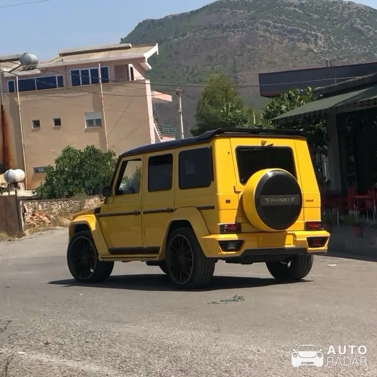 Mercedes-AMG G 63 W463 2018 Mansory x Philipp Plein Star Trooper spotted in Milot
