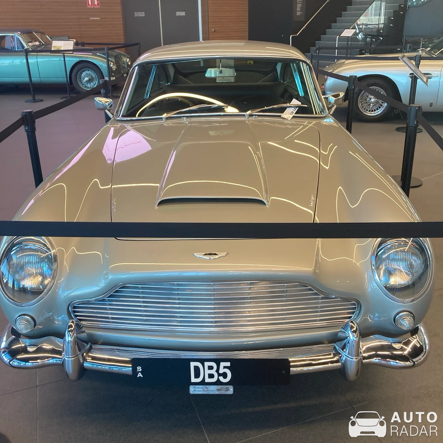 Aston Martin DB5 spotted in Tailem Bend, Australia