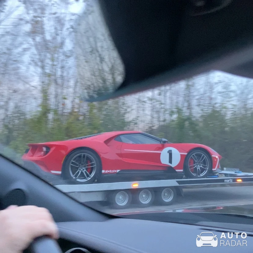 Ford GT spotted in Châtelet, Belgium