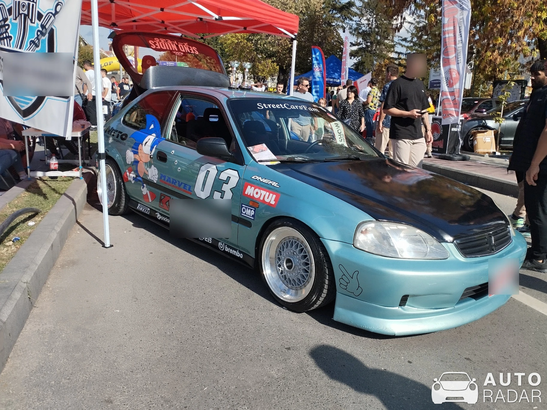 Honda Civic Si spotted in Prilep, North Macedonia