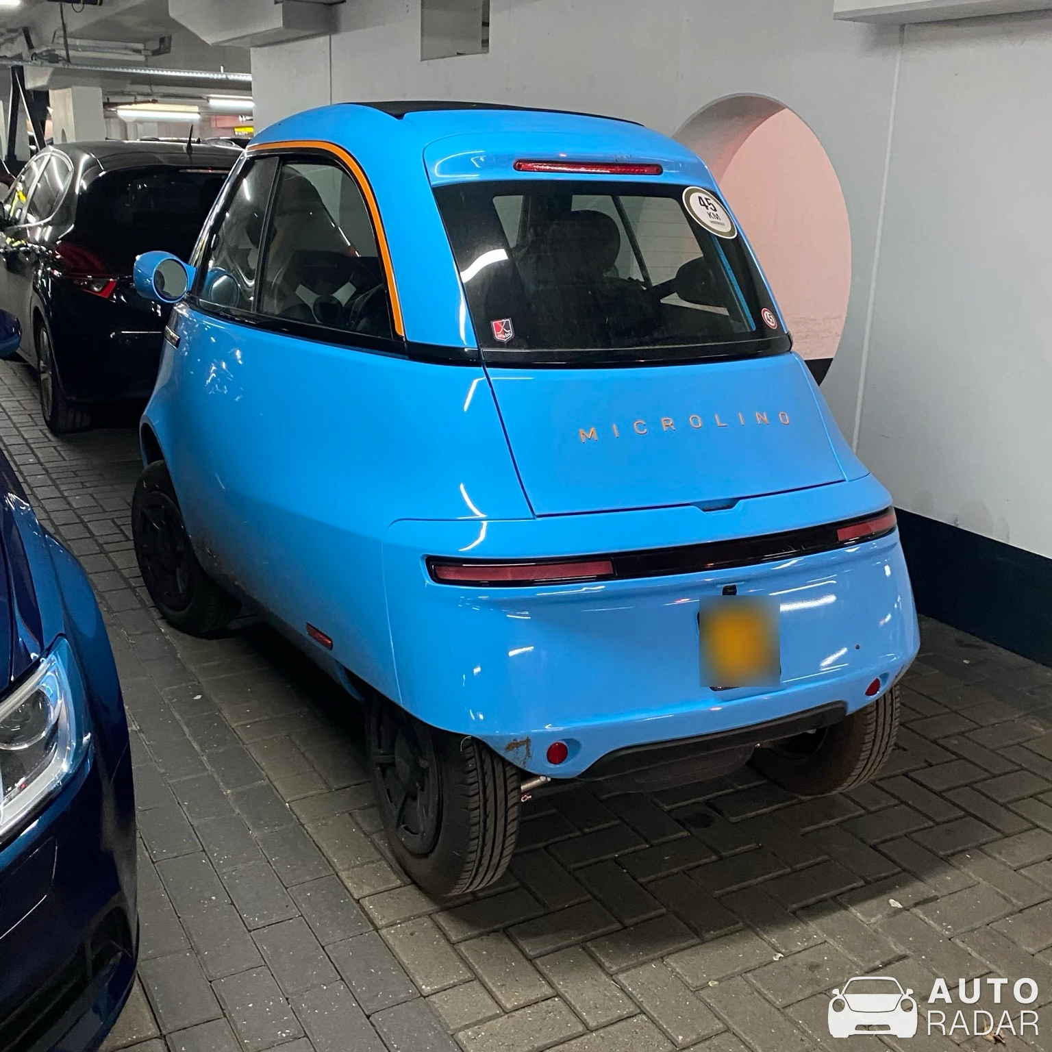 Micro Microlino spotted in Amsterdam, Nederland
