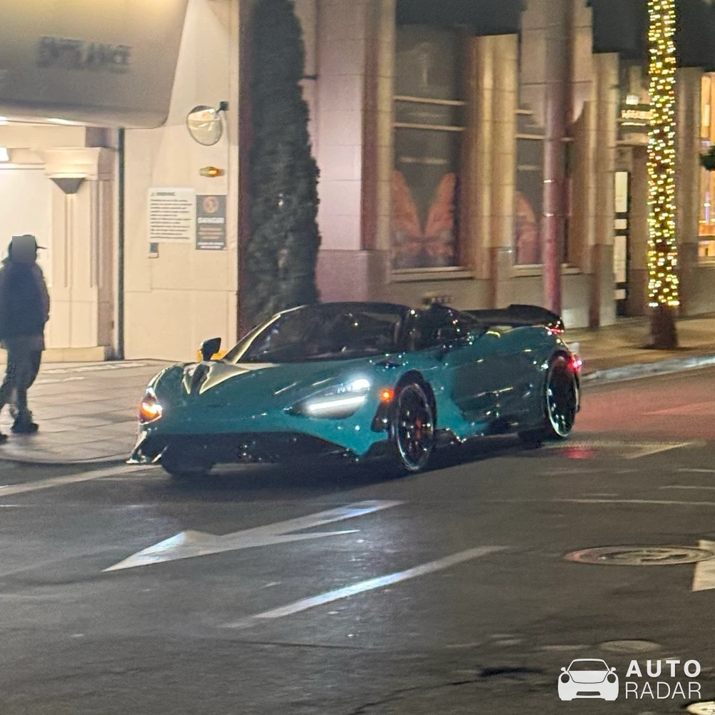 McLaren 765LT Spider spotted in Beverly Hills, United States