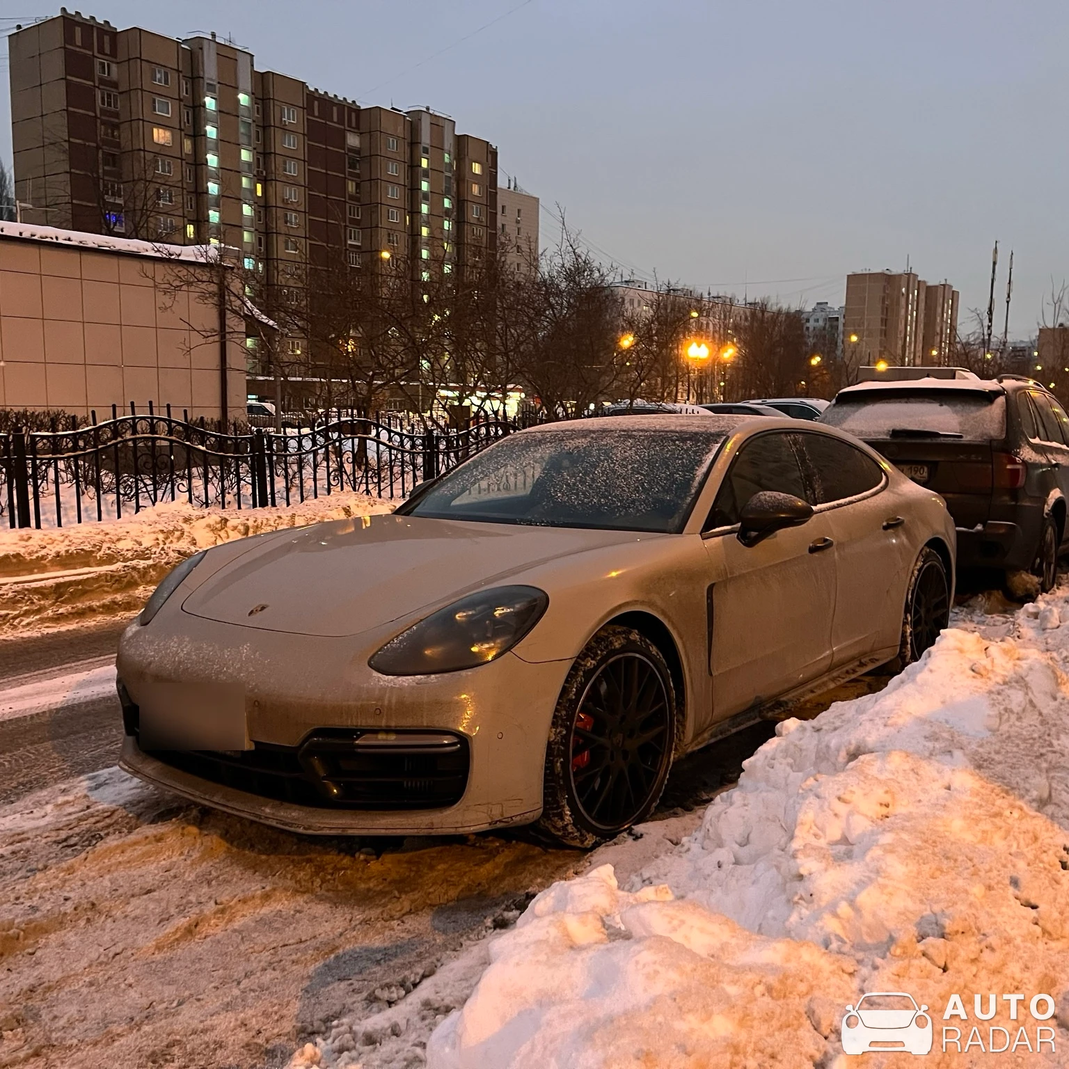 Porsche 971 Panamera Turbo spotted in Москва, Россия