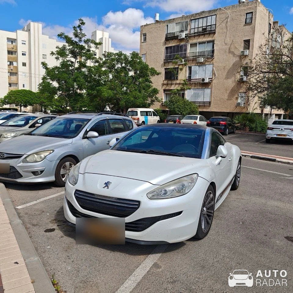 Peugeot RCZ spotted in Ashkelon