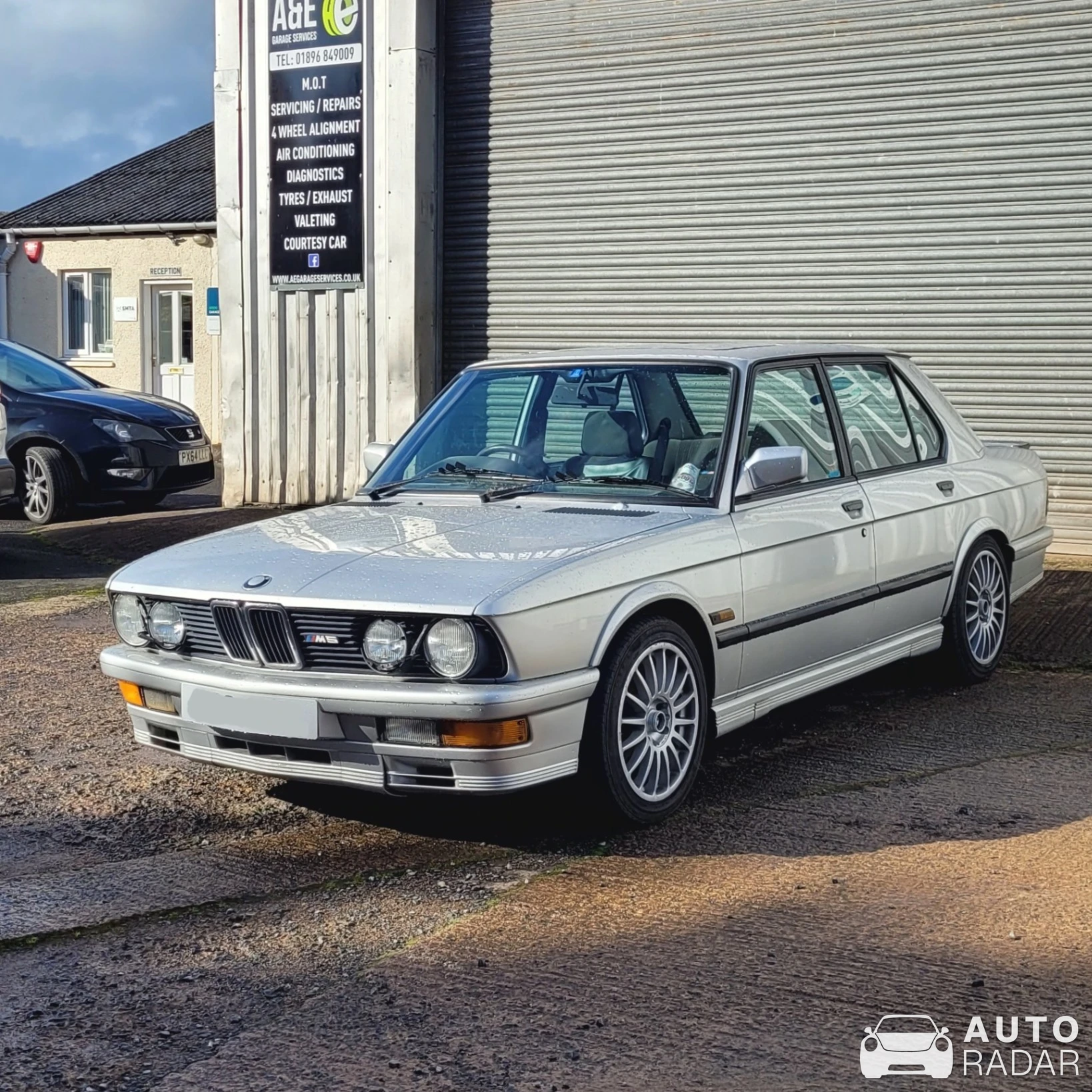BMW M5 E28 spotted in Scottish Borders, United Kingdom