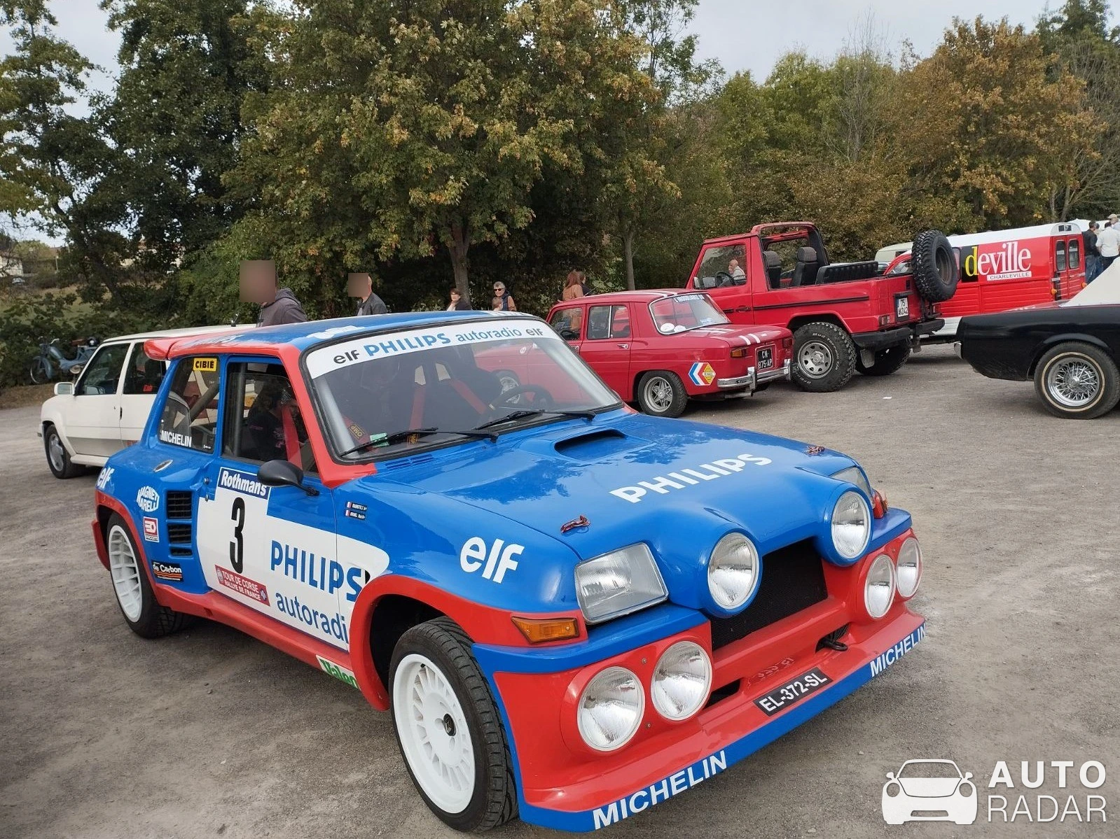 Renault 5 Maxi Turbo spotted in Feurs, France